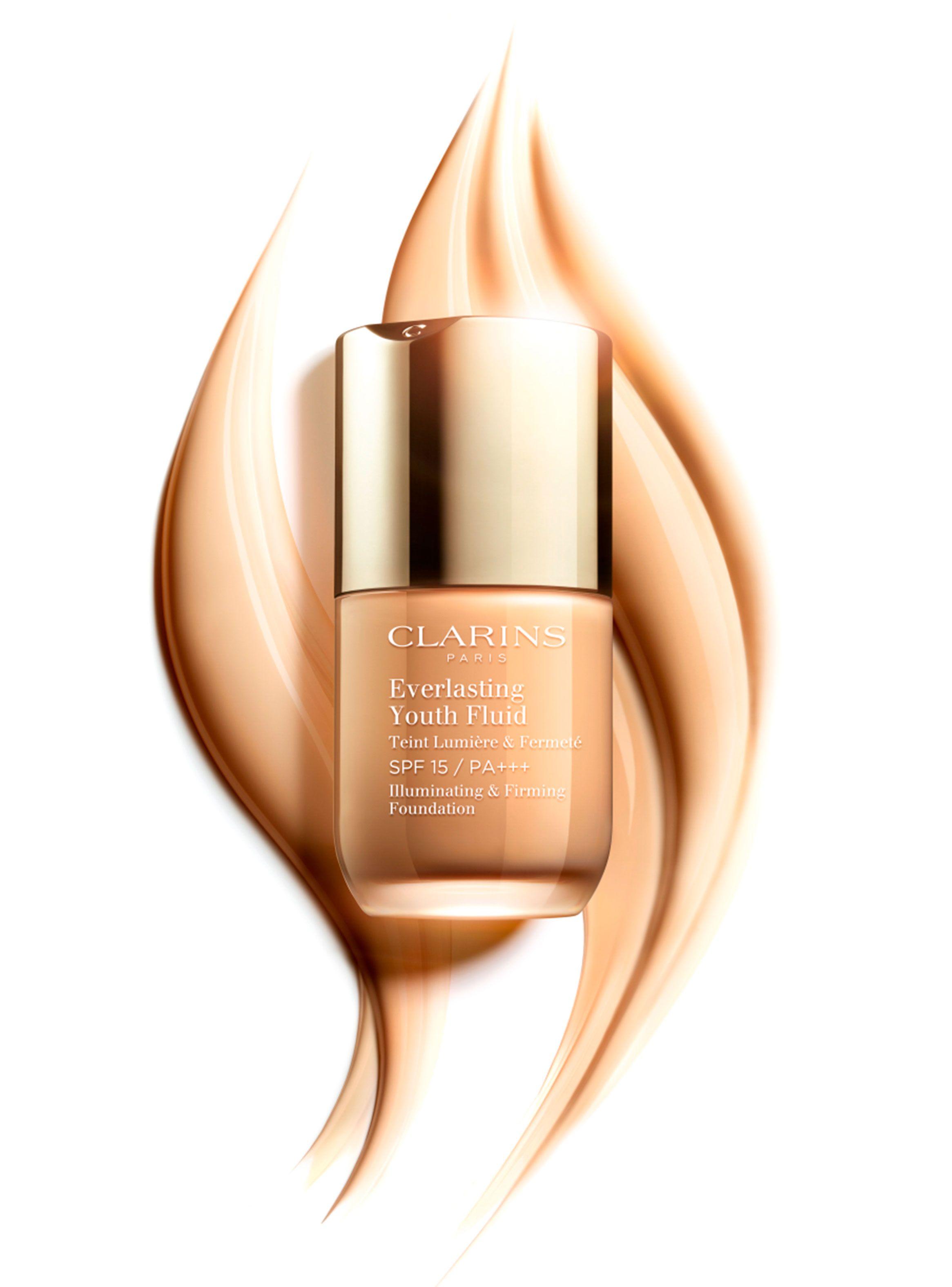 Base Clarins de Maquillaje Everlasting Youth Fluid 110 Hoeny-4