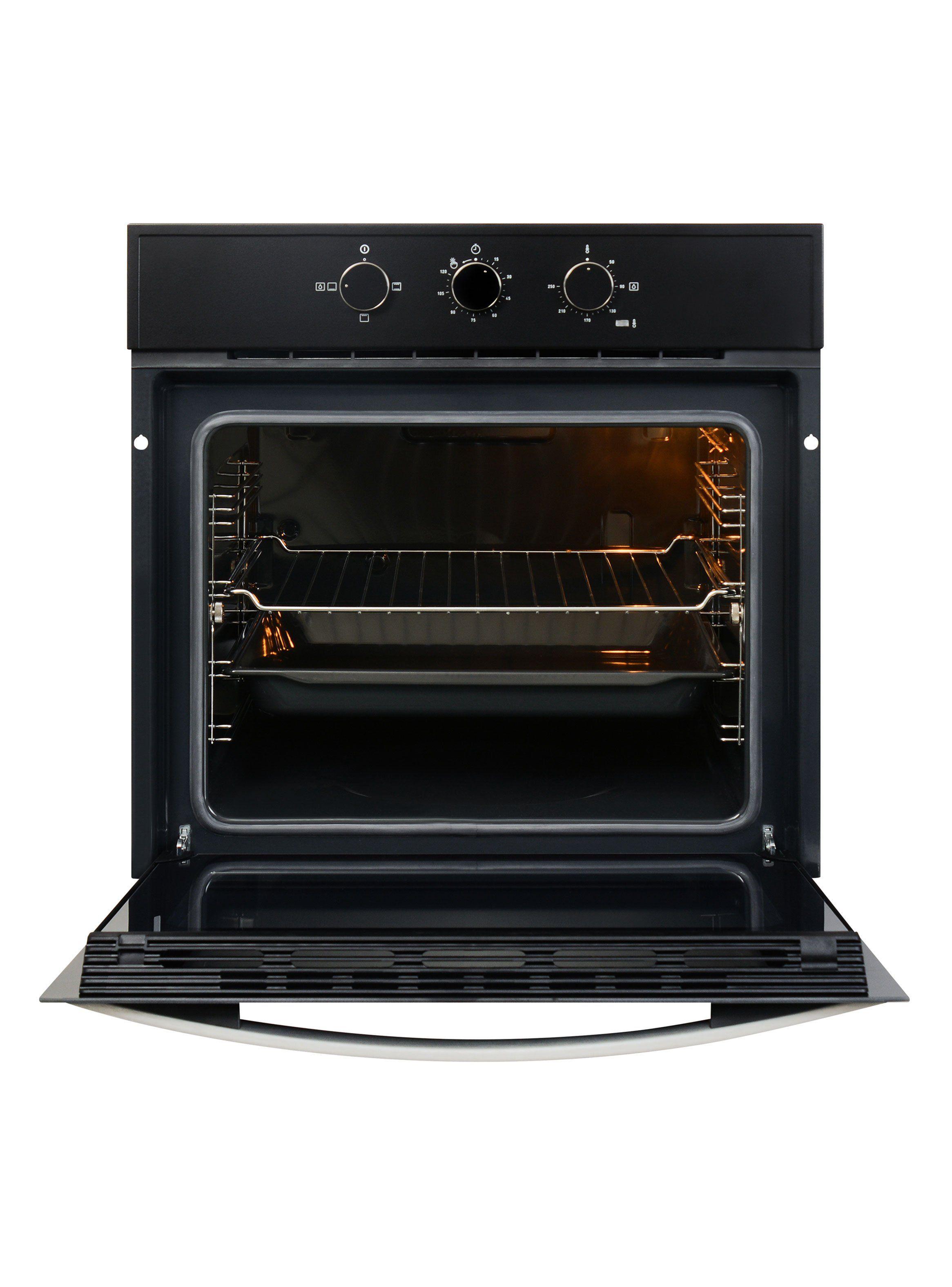Kit Empotrable Horno Eléctrico HBB510 BK Negro + Encimera Cristal Gas GBC 64003 KBB BK + Campana TL 6310 Negro-2