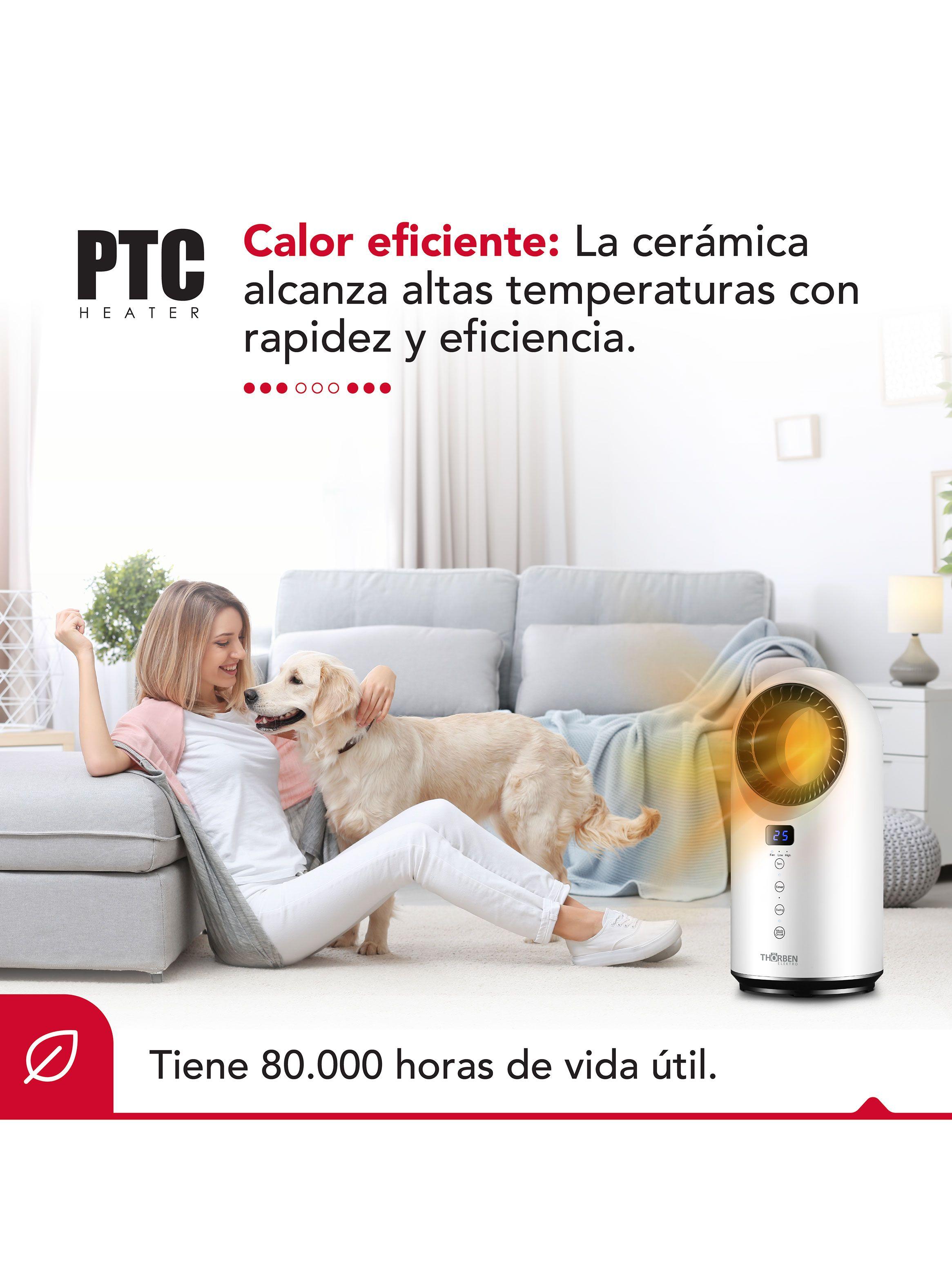 Calefactor sin Aspas 1500W Thor Cyclope 2 en 1-6