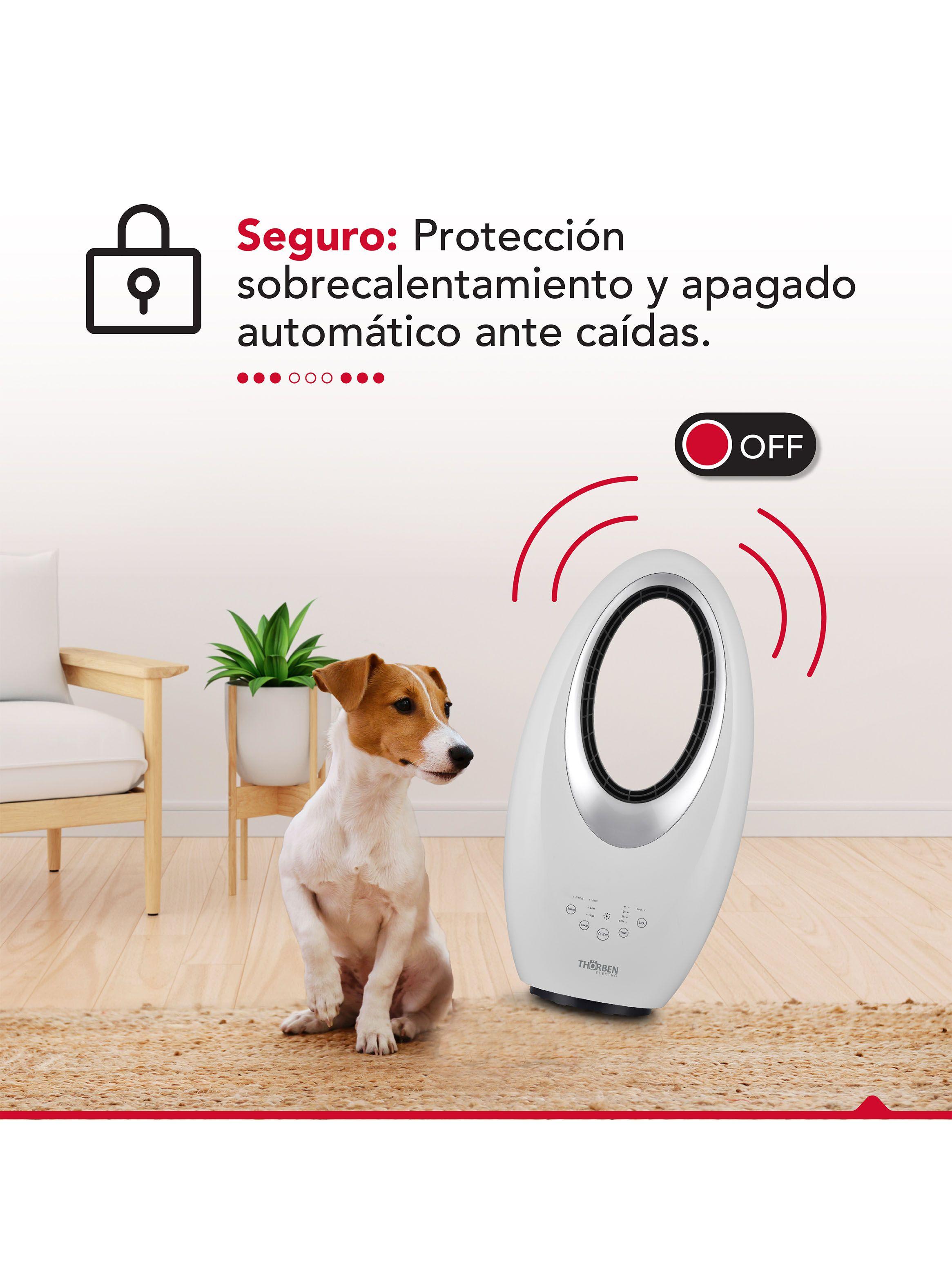 Calefactor sin Aspas 2000W Thor Dual Deco Blanco-7