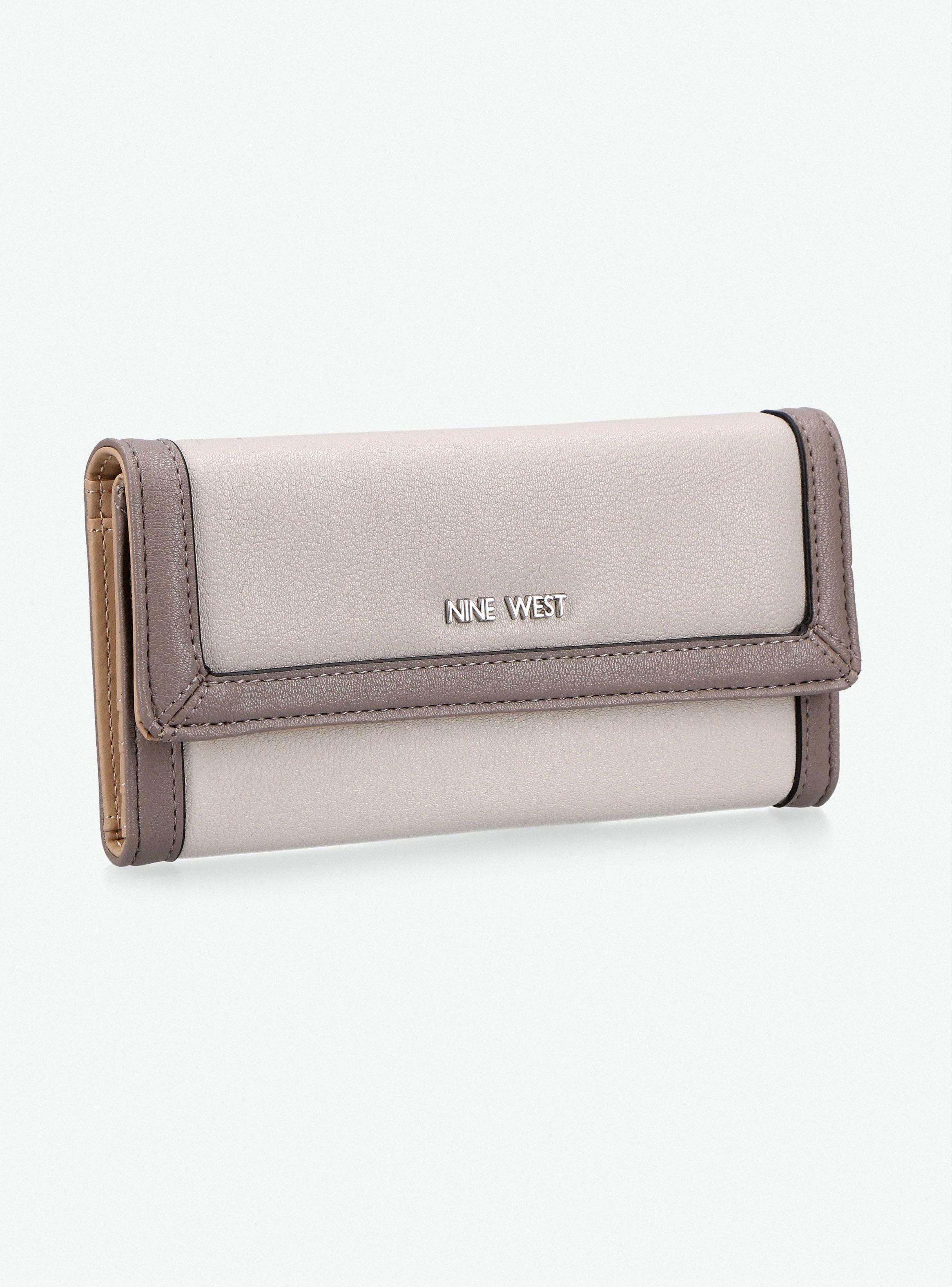 Billetera Mujer Gris Zurichecksec-1