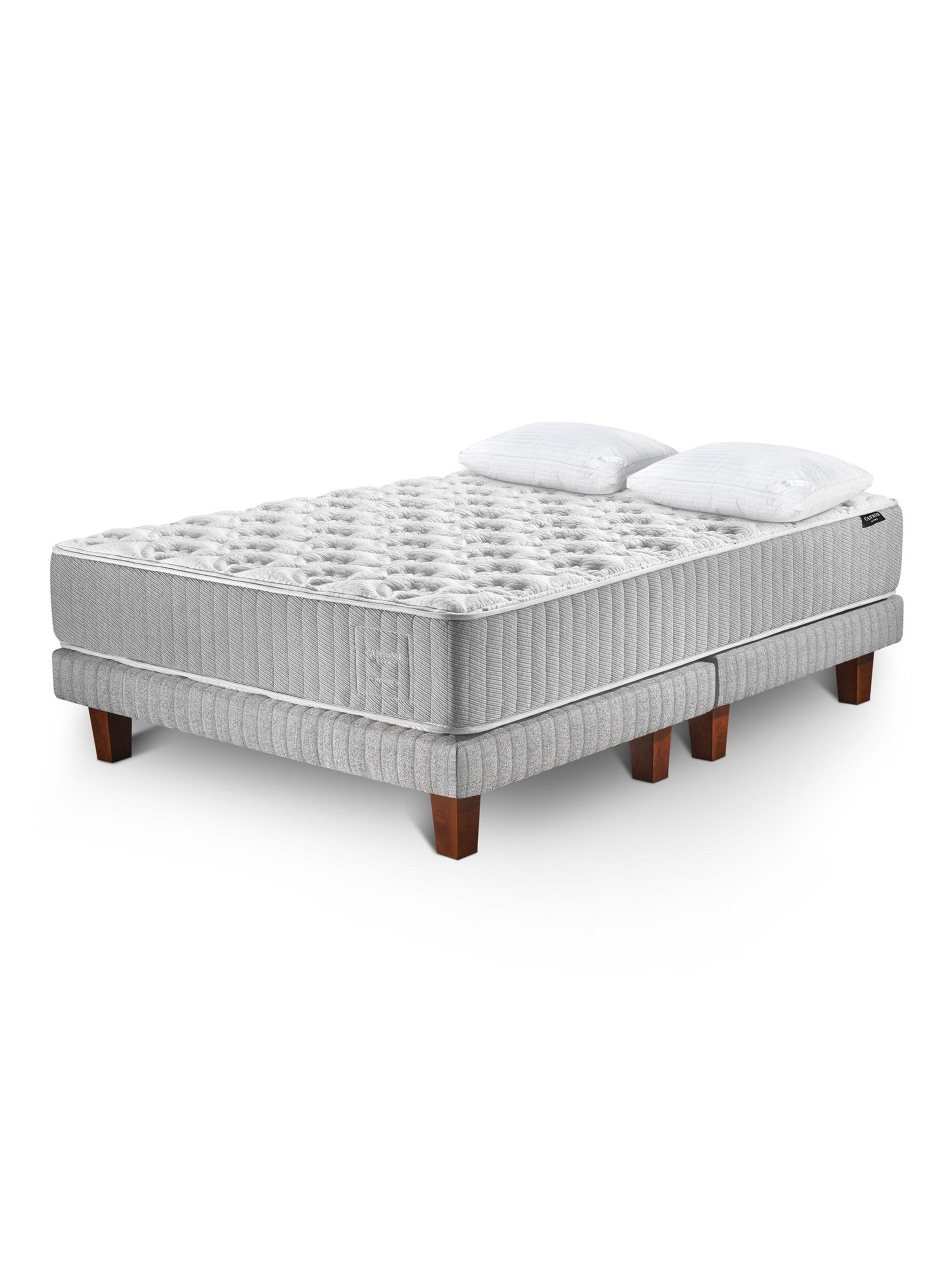 Cama Europea Hybrid Cotton Súper King + Almohada Microfibra-0