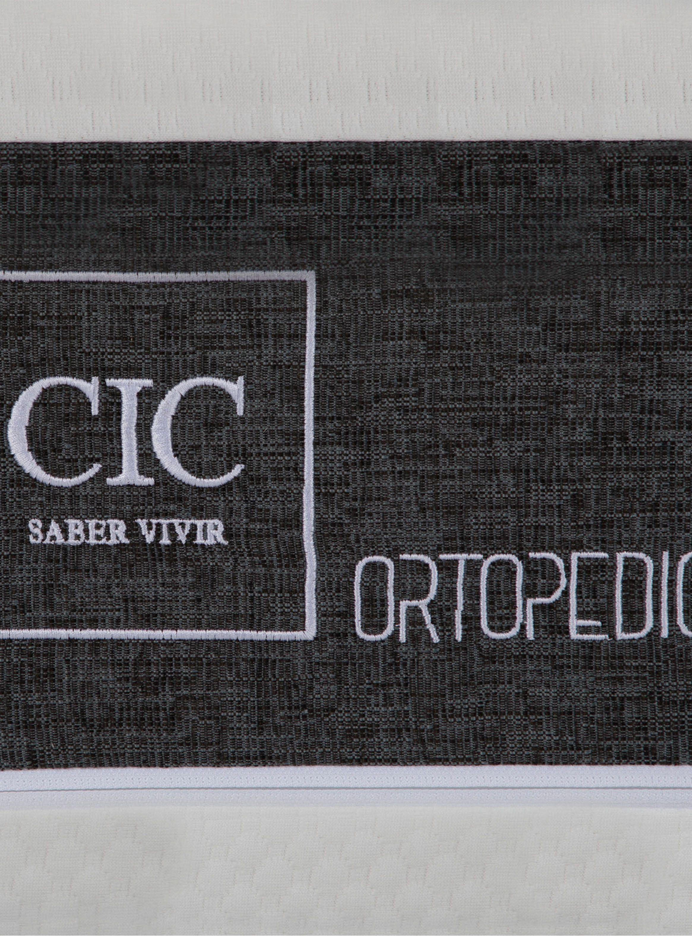 Cama Europea Ortopedic 2 Plazas + Respaldo Villarrica Negro-6
