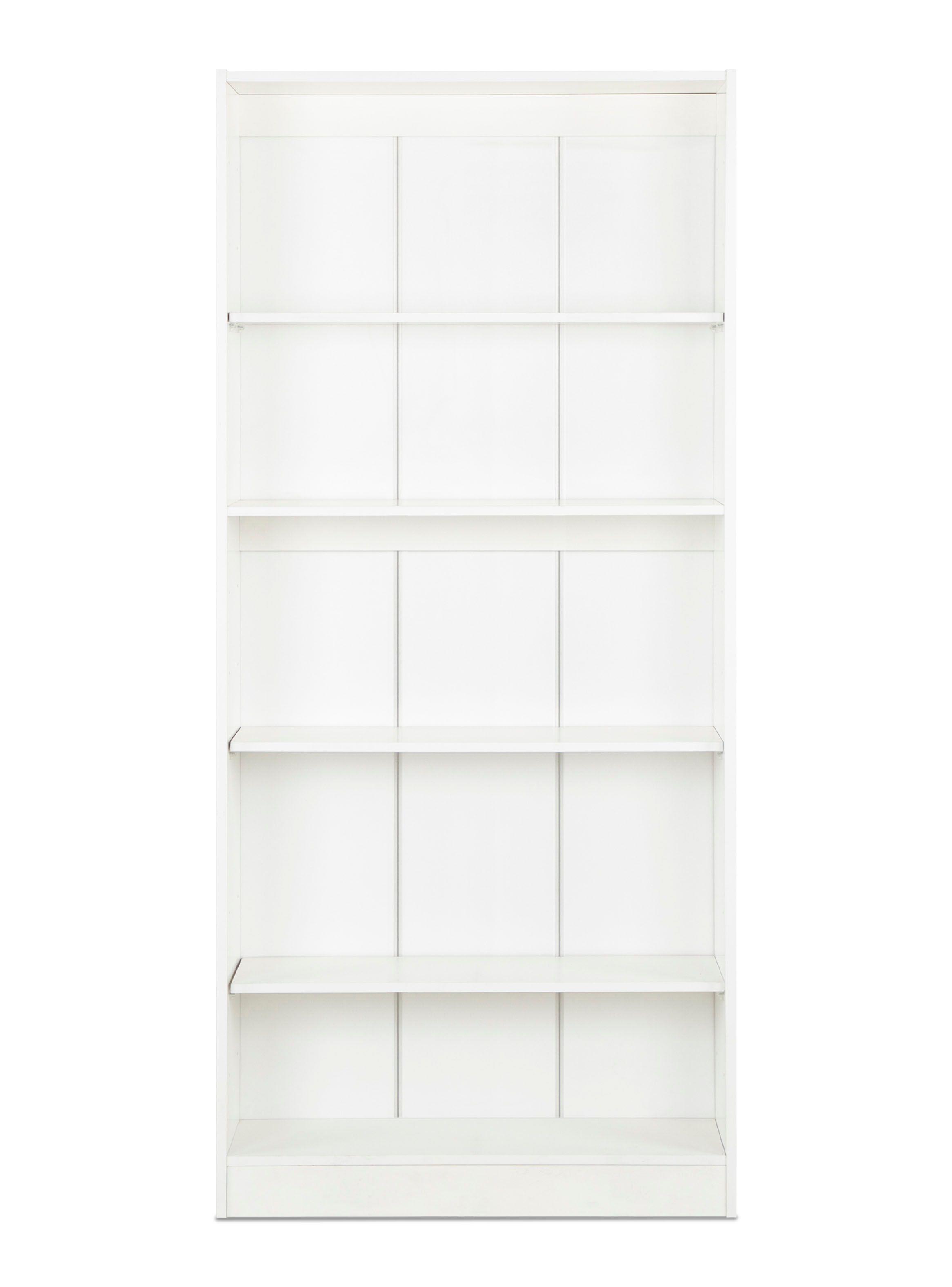 Librero Moscu 4 Repisas 80x180 cm Blanco-2