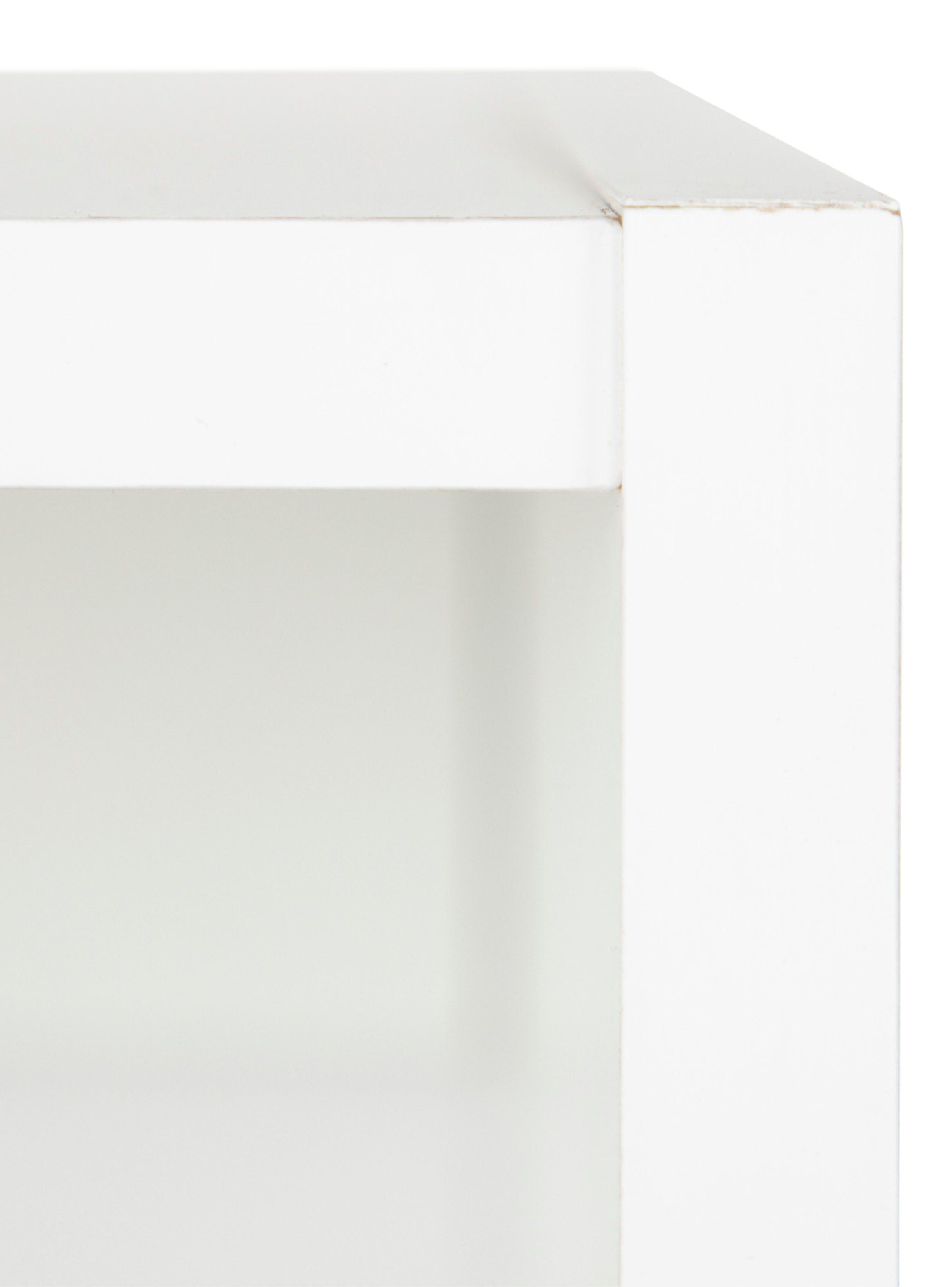 Librero Moscu 2 Repisas 80x112 cm Blanco-3