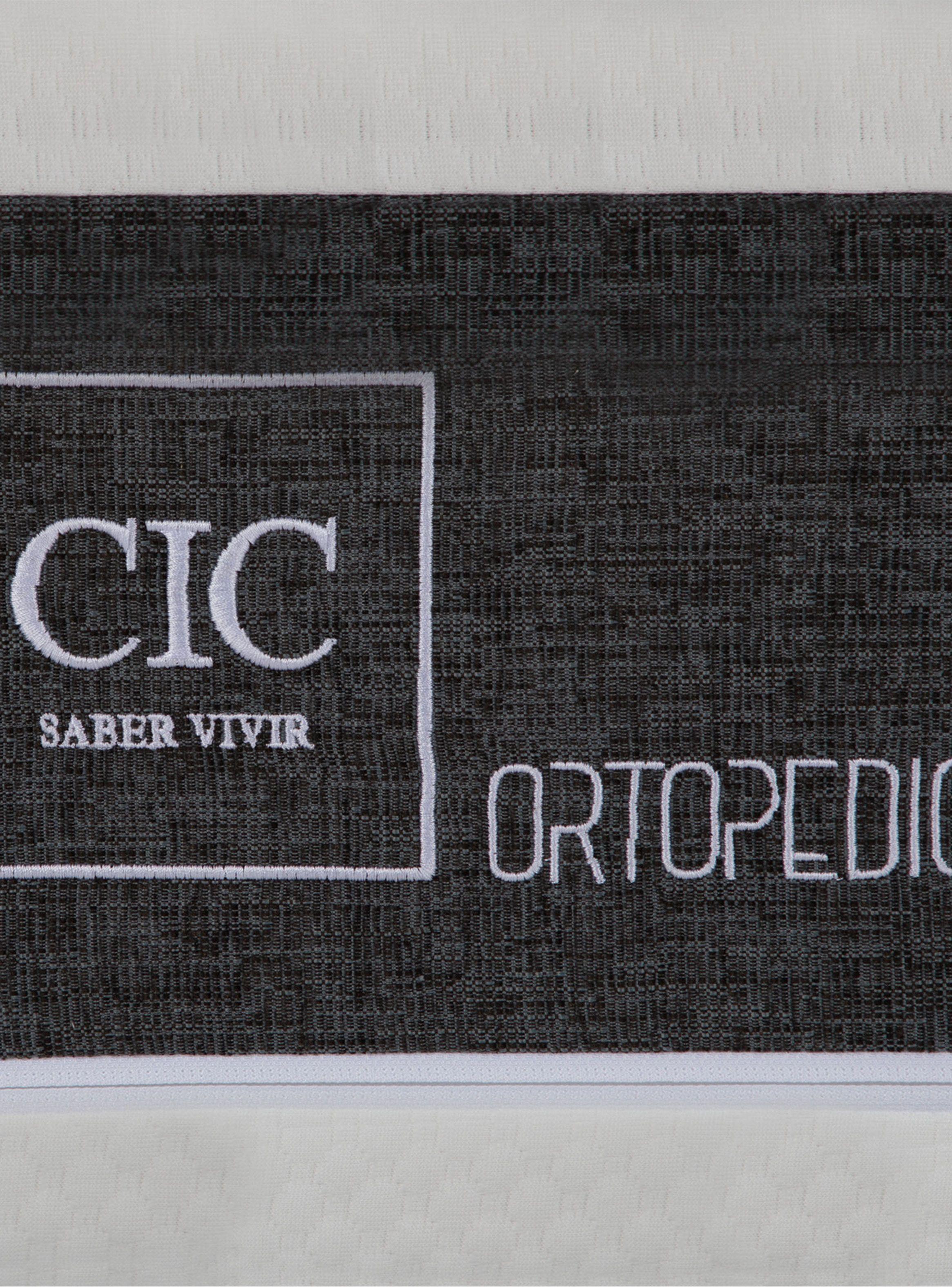Cama Europea Ortopedic 1.5 Plazas + Respaldo Villarrica Mostaza-4