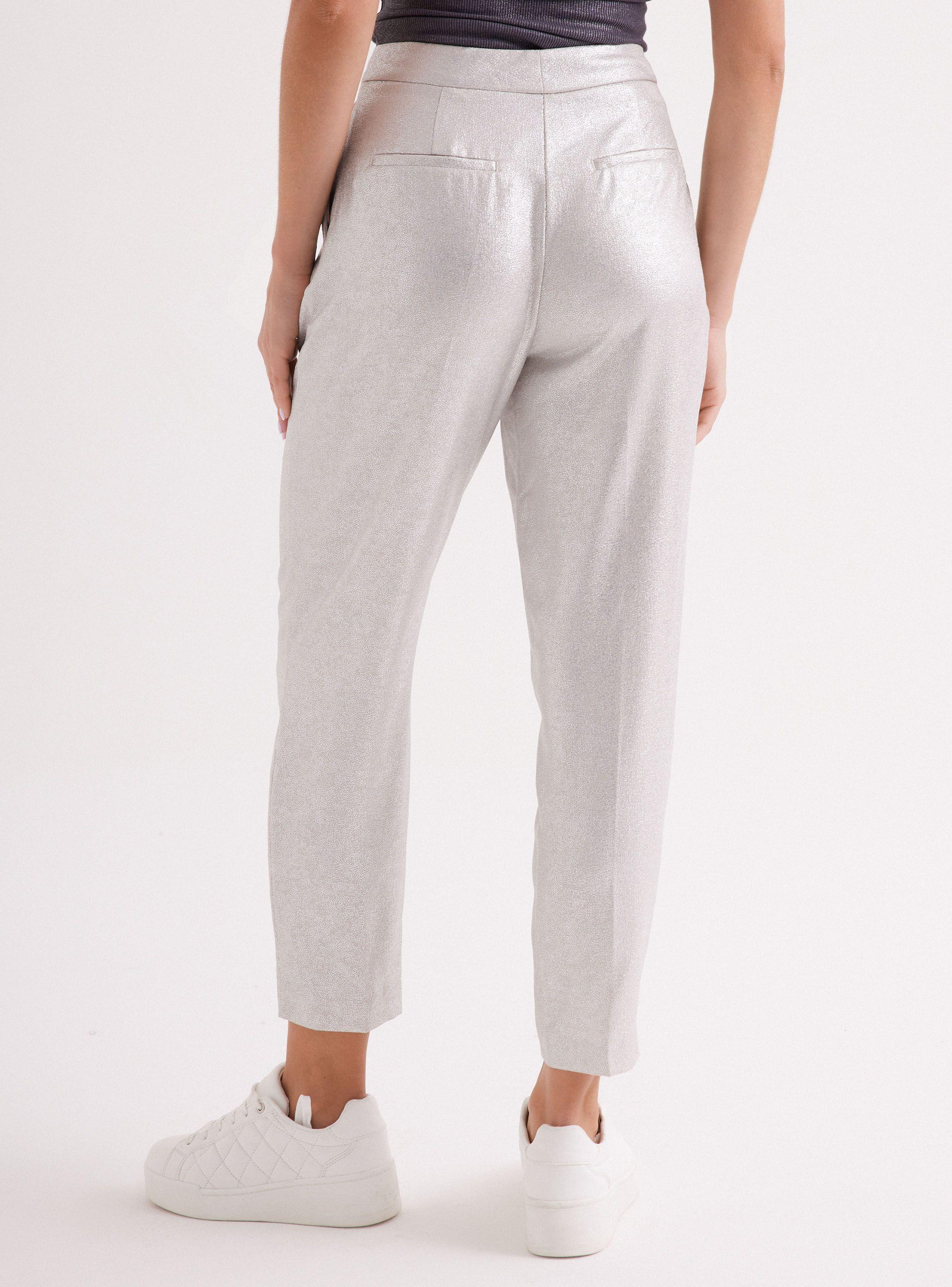 Pantalón Tiro Medio Zara Talla 34-1