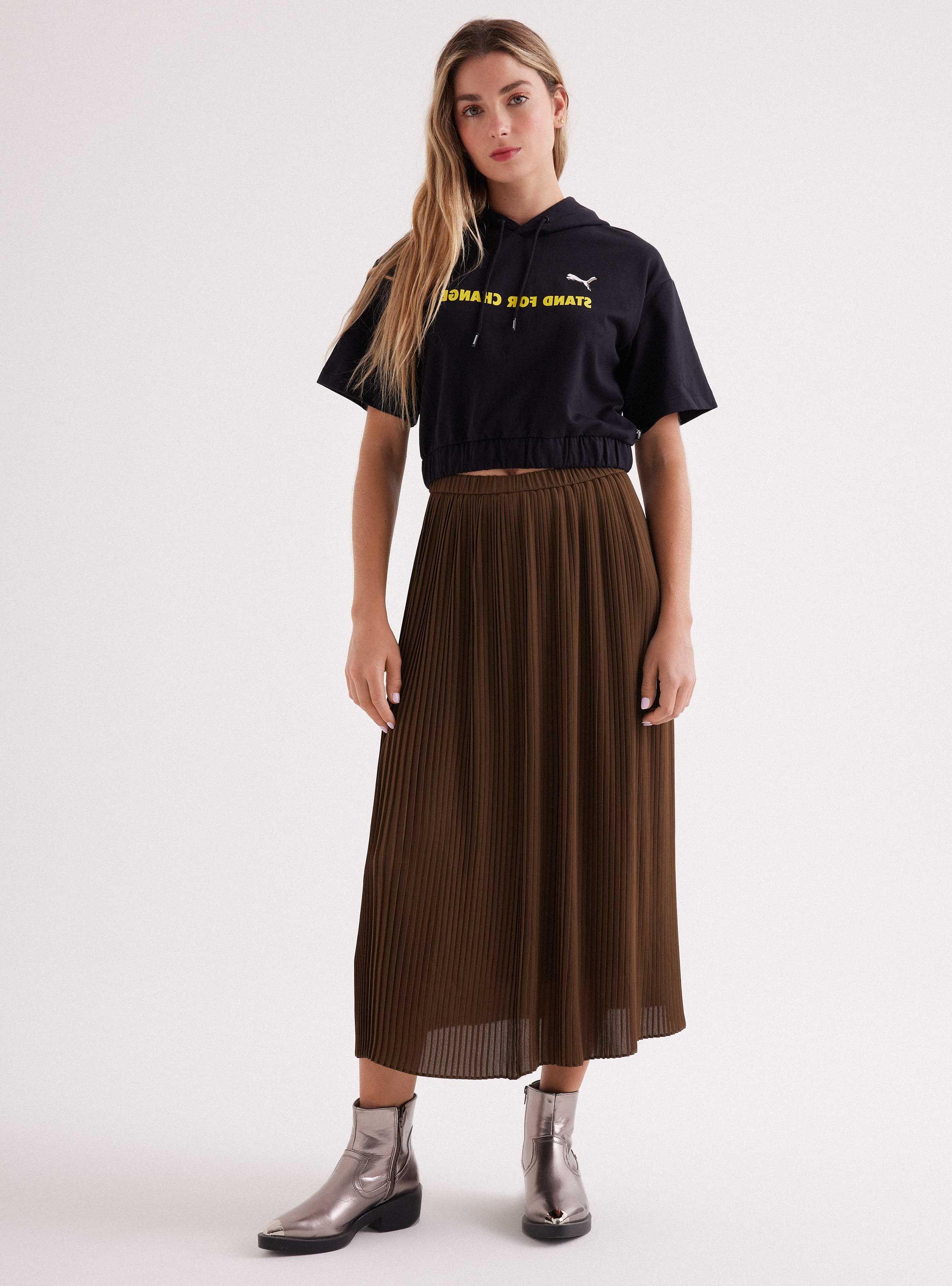 Falda Uniqlo Talla 36-3