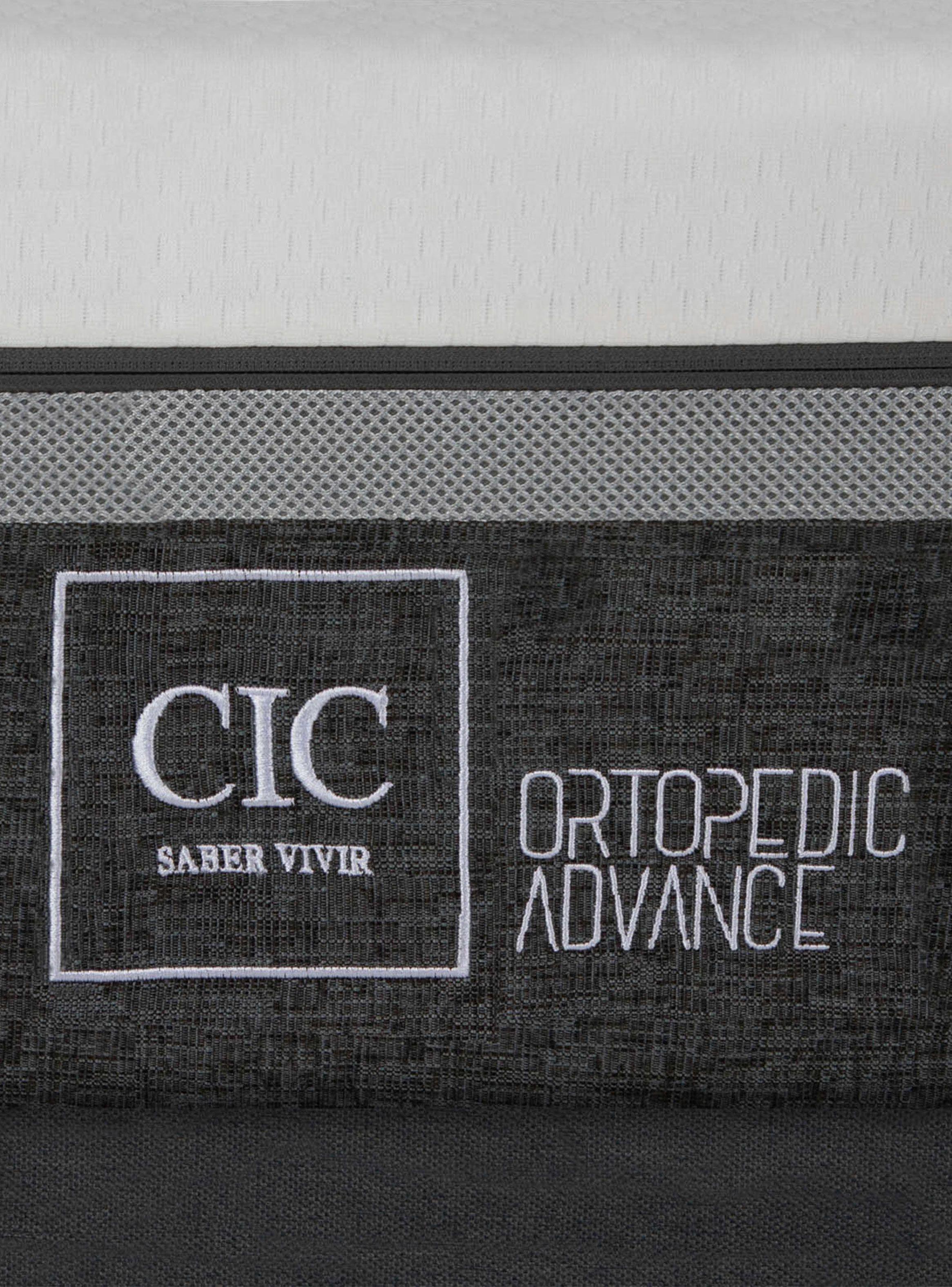 Cama Europea Ortopedic Advance 2 Plazas Base Dividida + Respaldo Villarrica Olivo-5