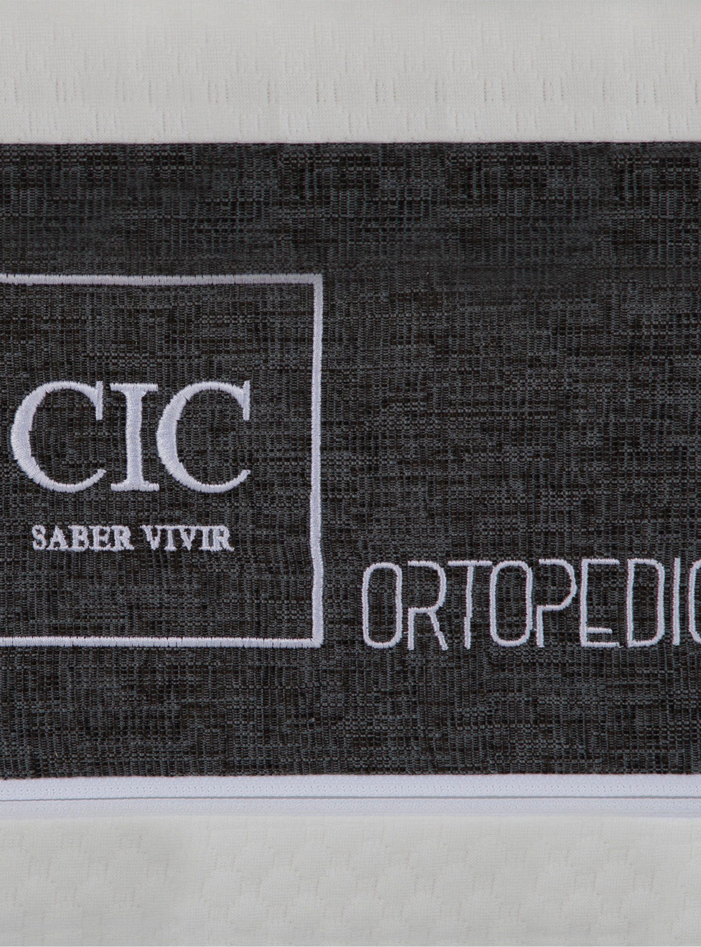 Cama Europea Ortopedic 2 Plazas + Respaldo Múnich Negro-6