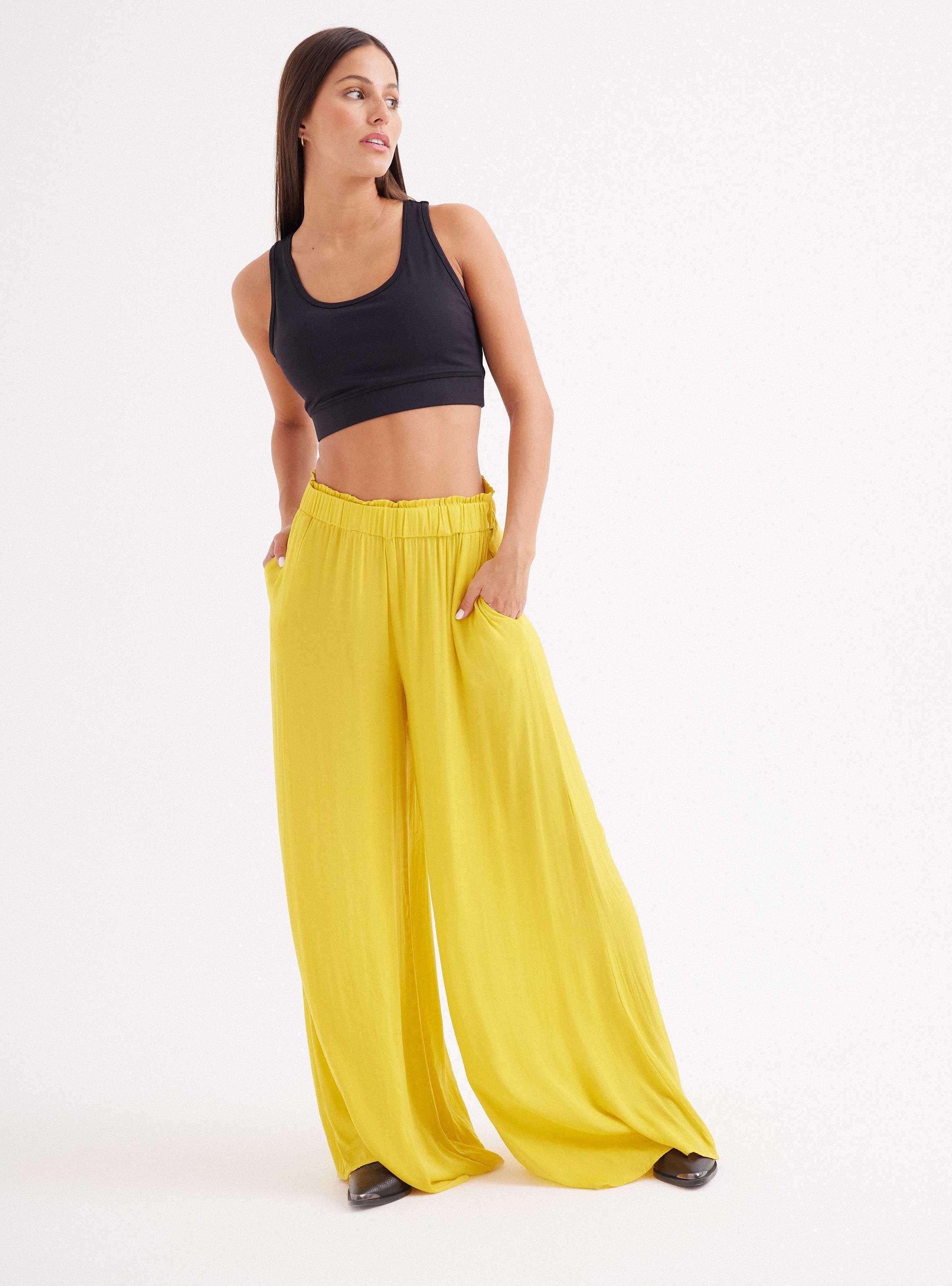 Pantalón Amplio Zara Talla 34-3