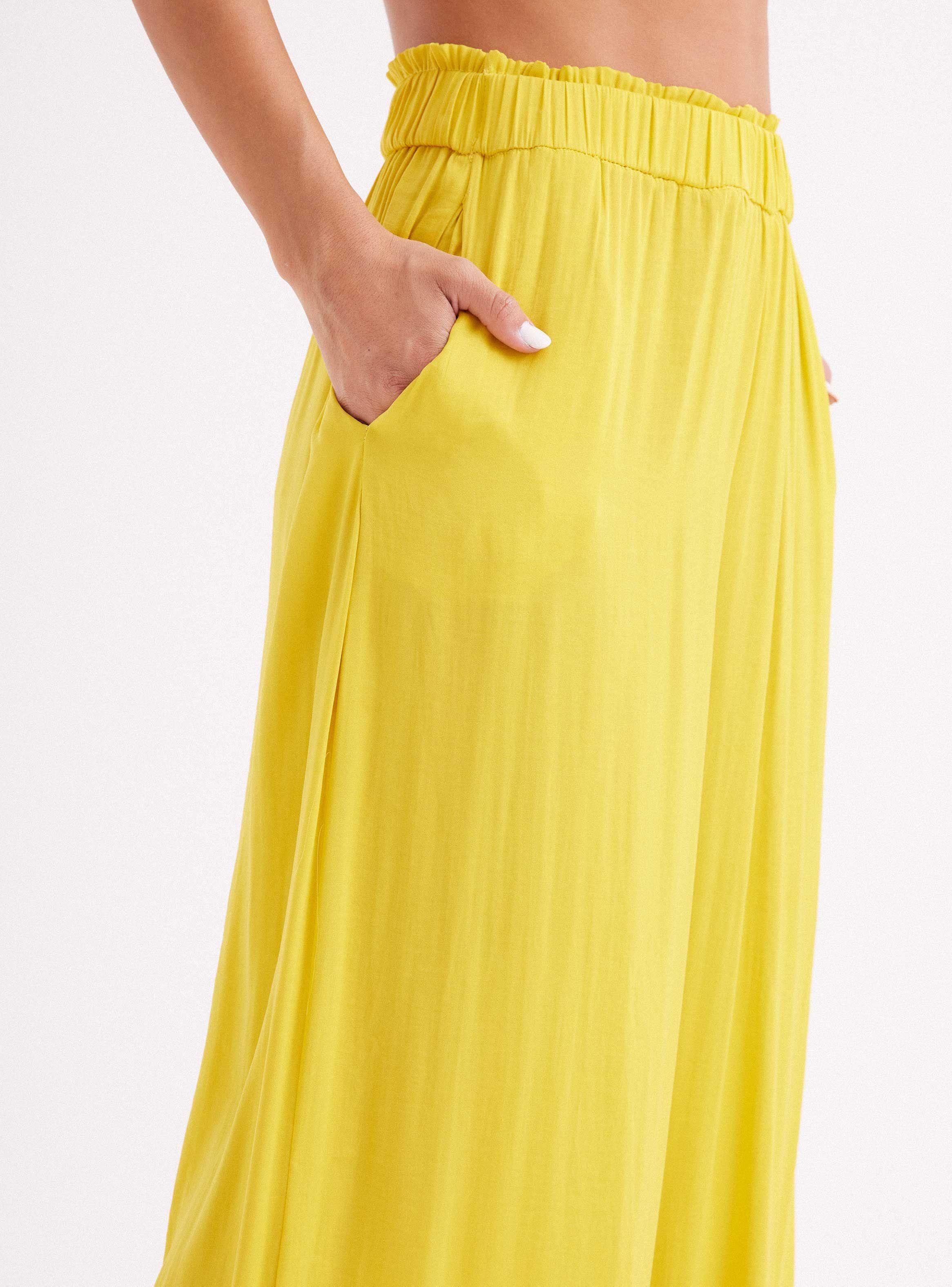 Pantalón Amplio Zara Talla 34-2