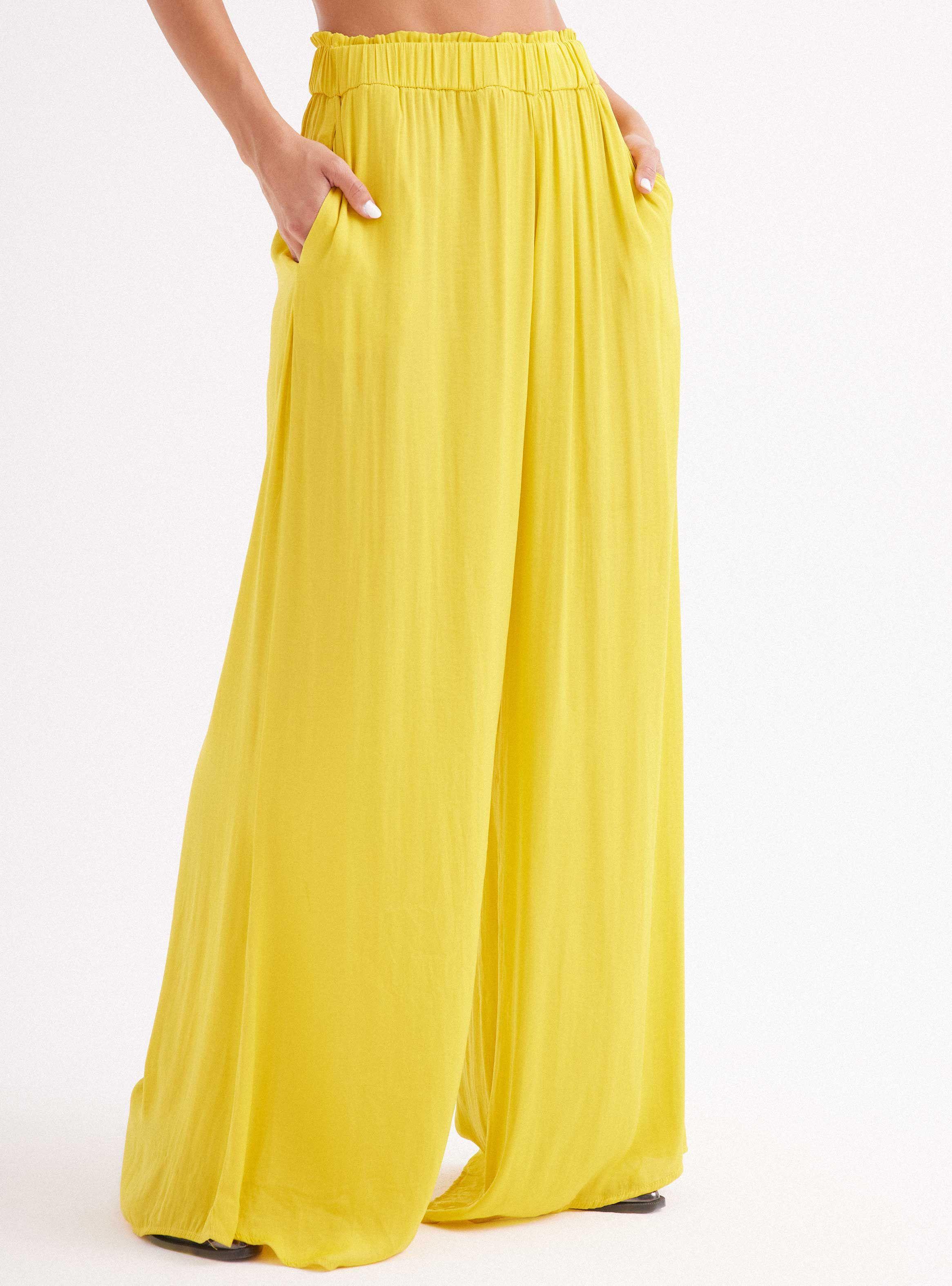 Pantalón Amplio Zara Talla 34-0