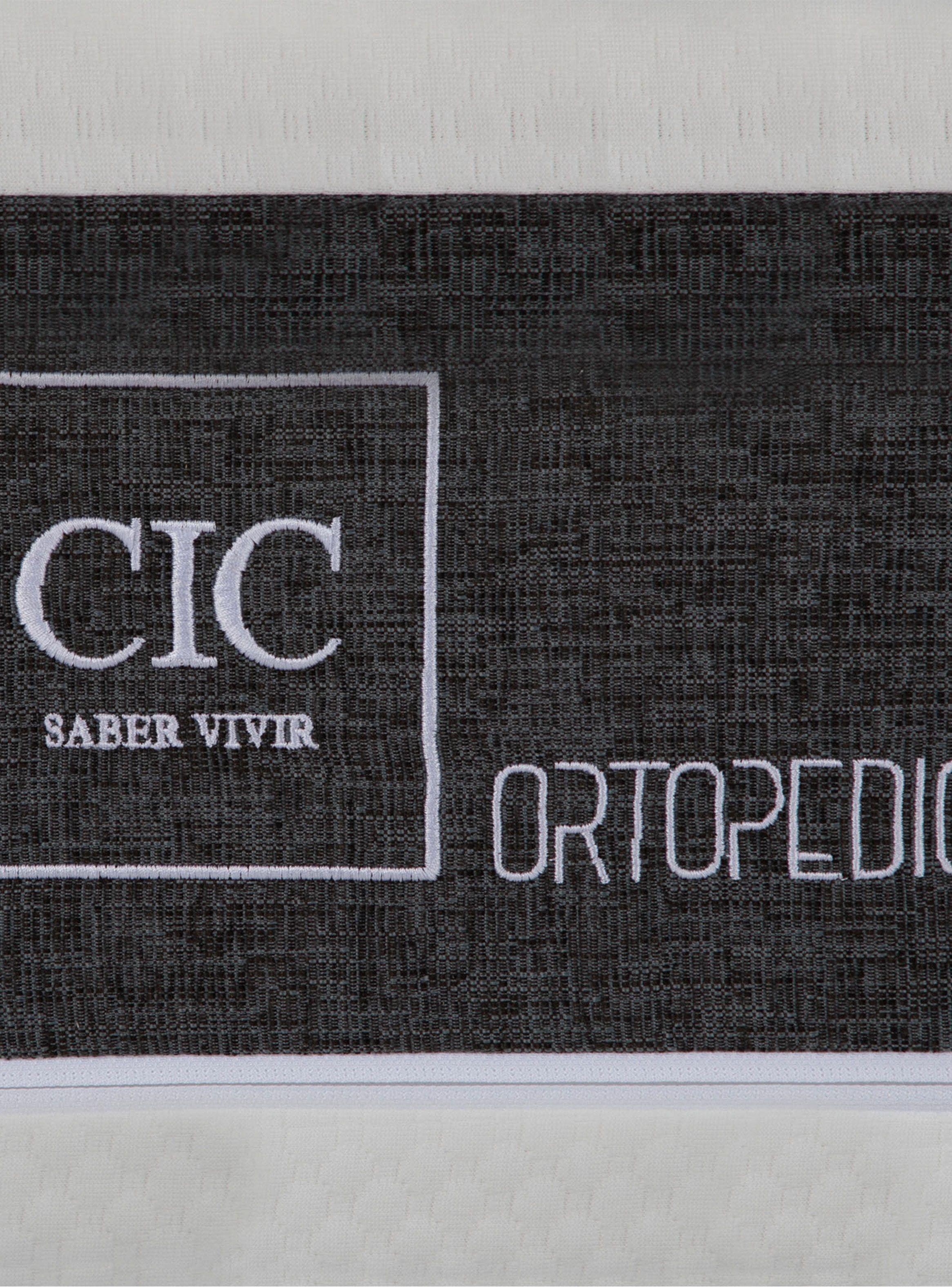Cama Europea Ortopedic 2 Plazas Base Dividida + Respaldo Múnich Negro-6