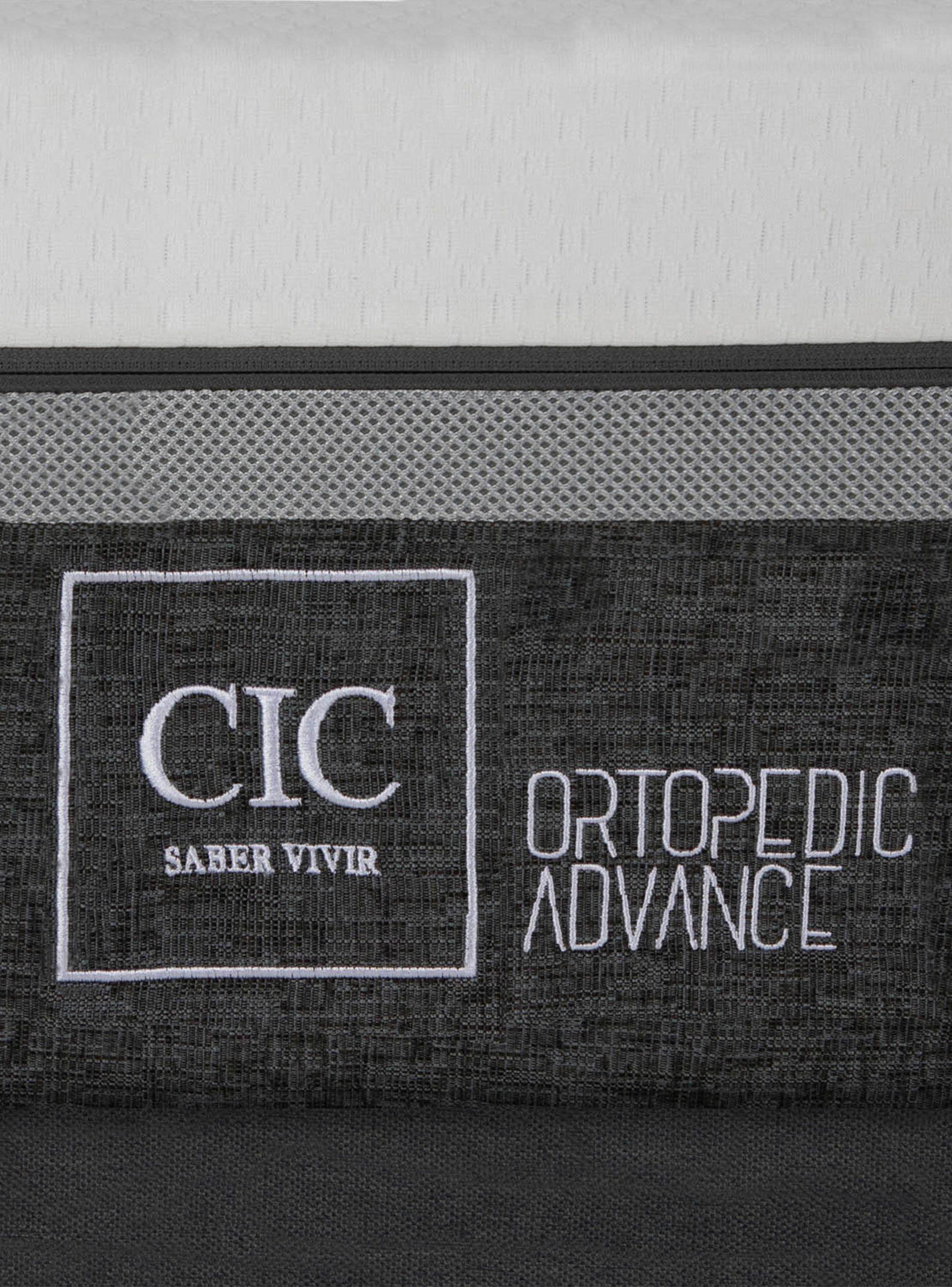 Cama Europea Ortopedic Advance 2 Plazas Base Dividida + Respaldo Múnich Negro-5