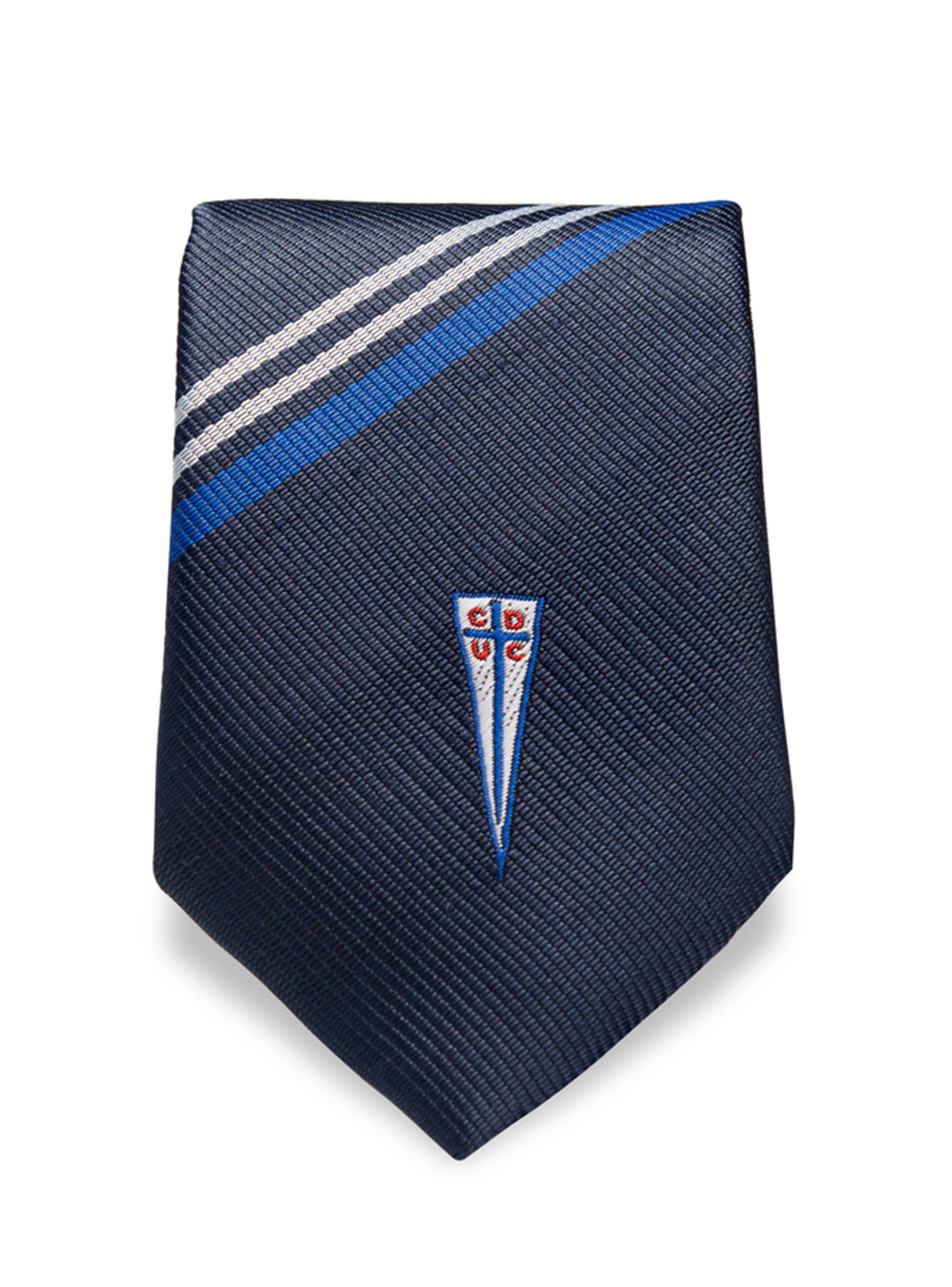 Corbata Sederías Santiago Universidad Católica Logo 6 cm-1