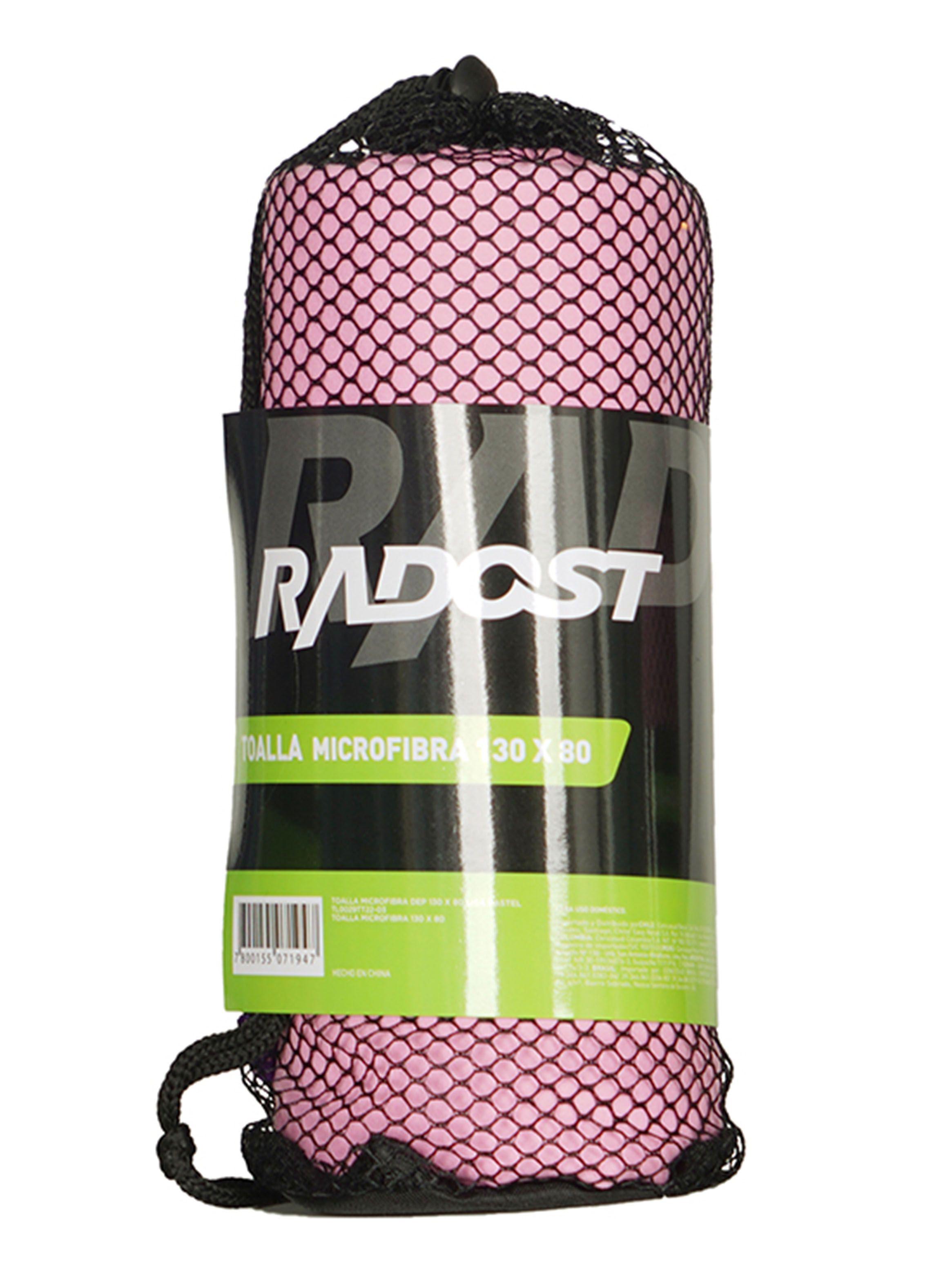 Toalla Microfibra Deportiva 130 x 80 cm Lisa Pastel-5