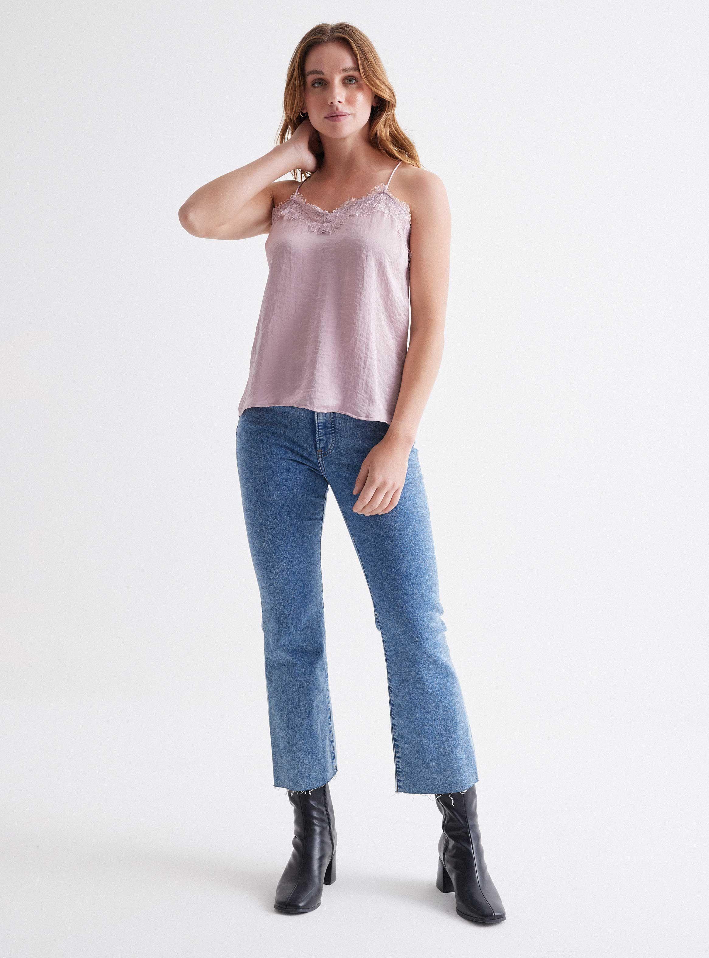 Top Rosado Nine West Talla XS-3