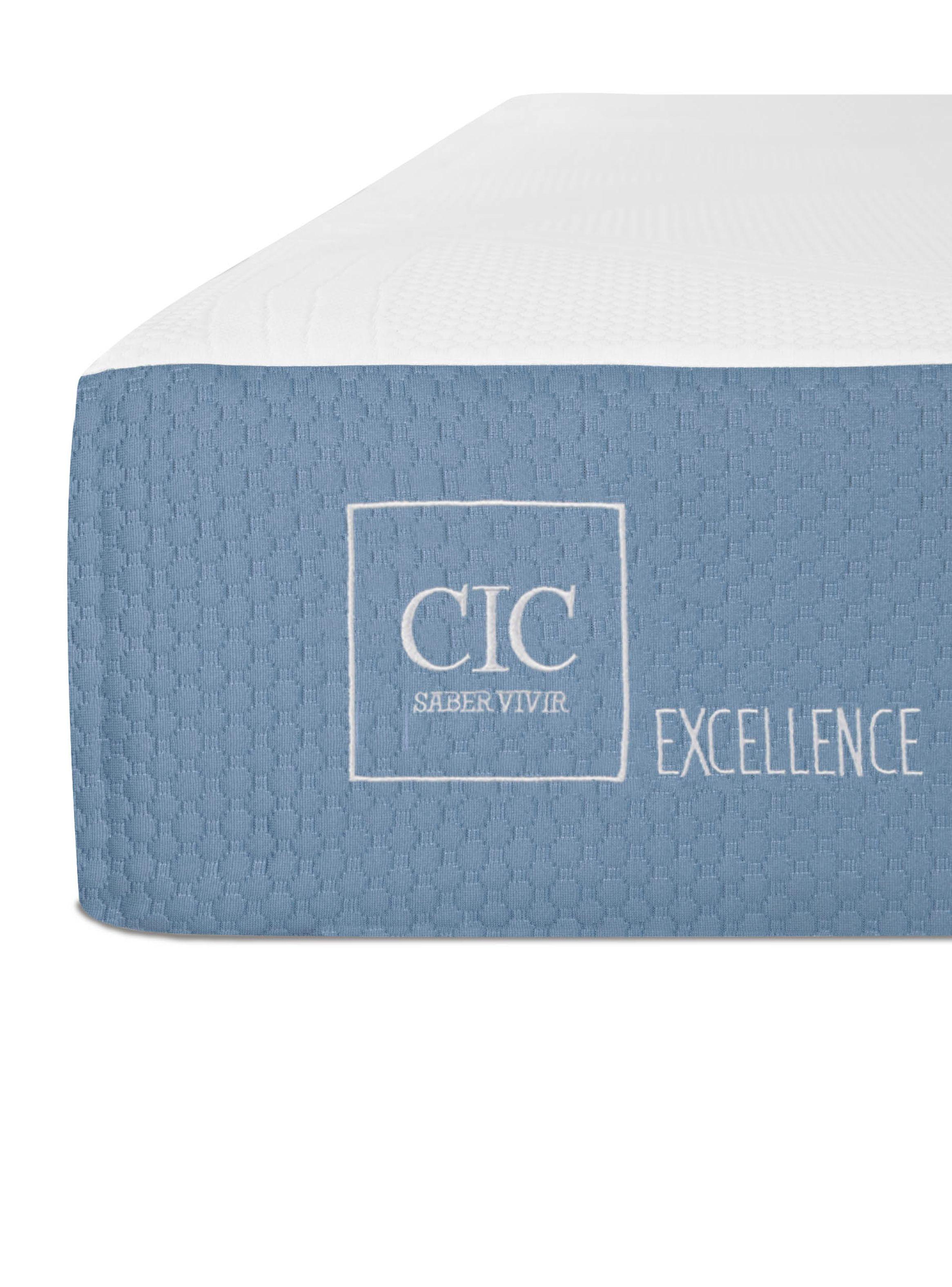 Cama Europea Excellence 2 Plazas + Respaldo Múnich Olivo-4
