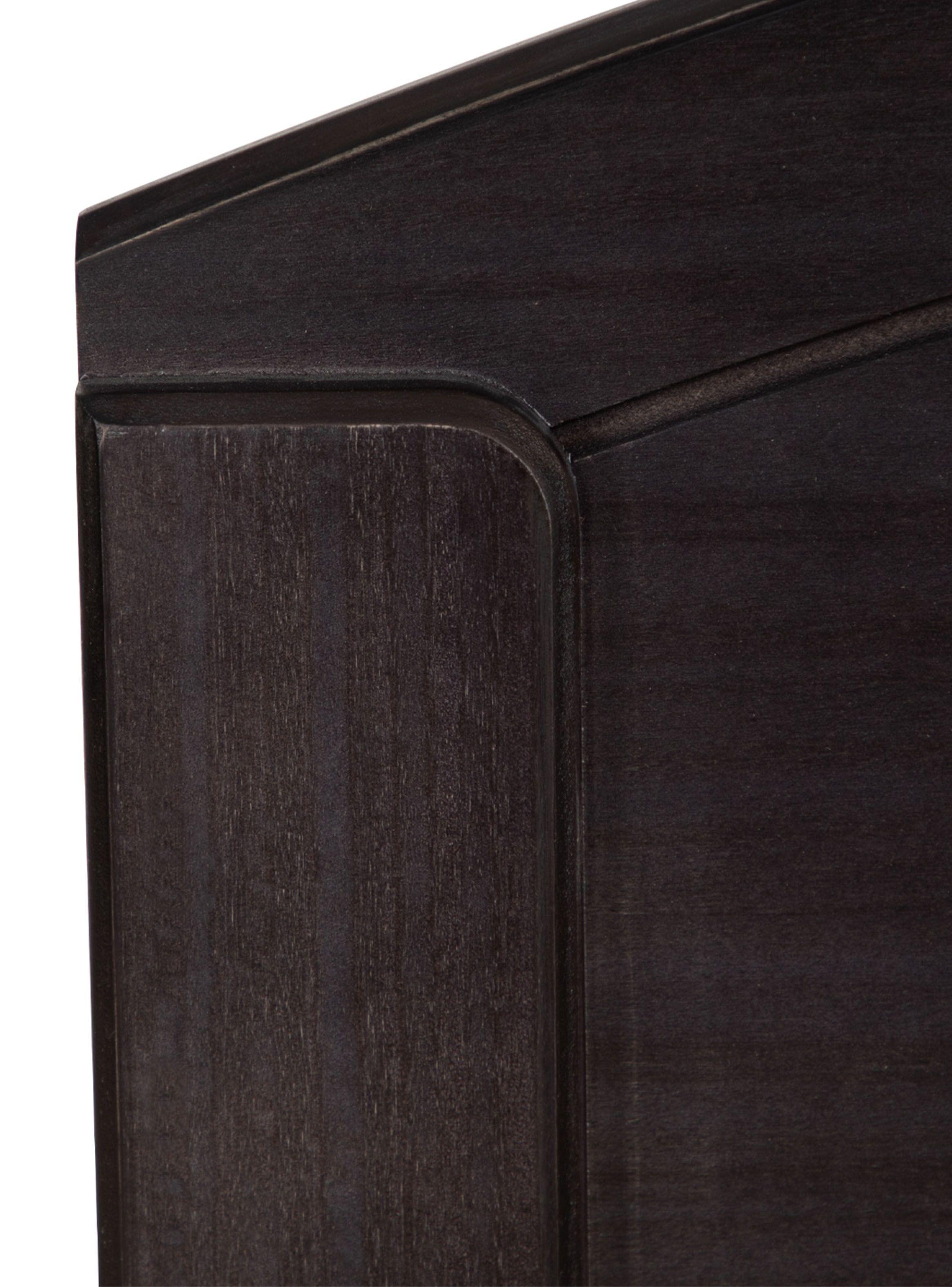 Cama Europea Ortopedic 2 Plazas + Respaldo Gales Negro-3