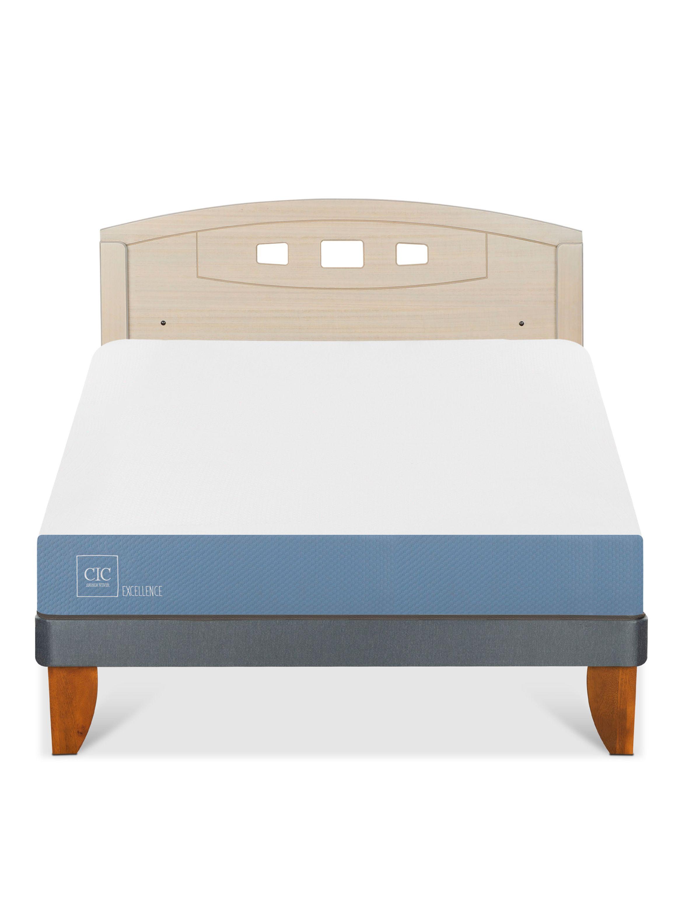 Cama Europea Excellence 2 Plazas + Respaldo-2