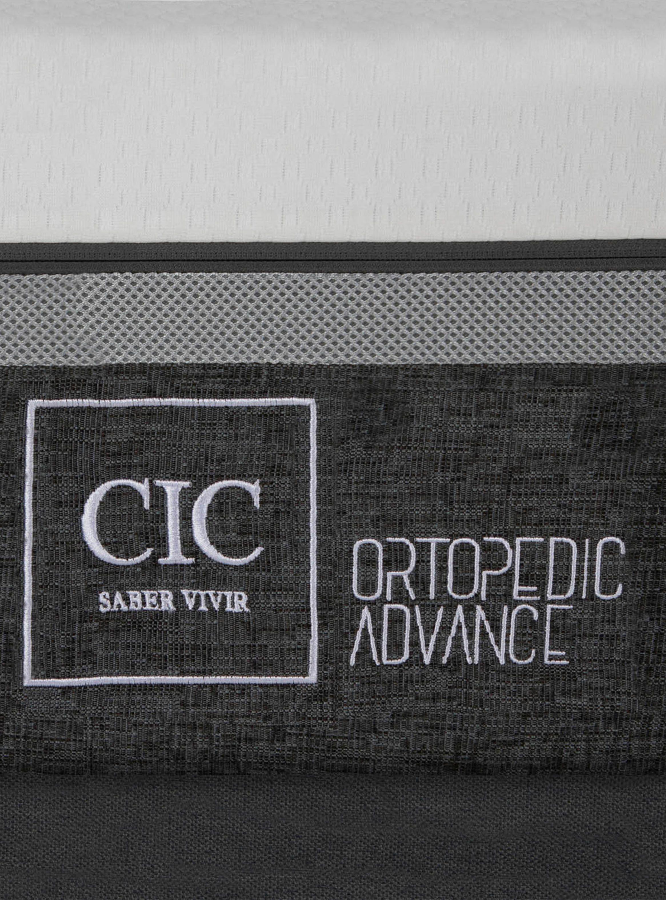 Cama Europea Ortopedic Advance 1.5 Plazas + Respaldo Gales Olivo-6