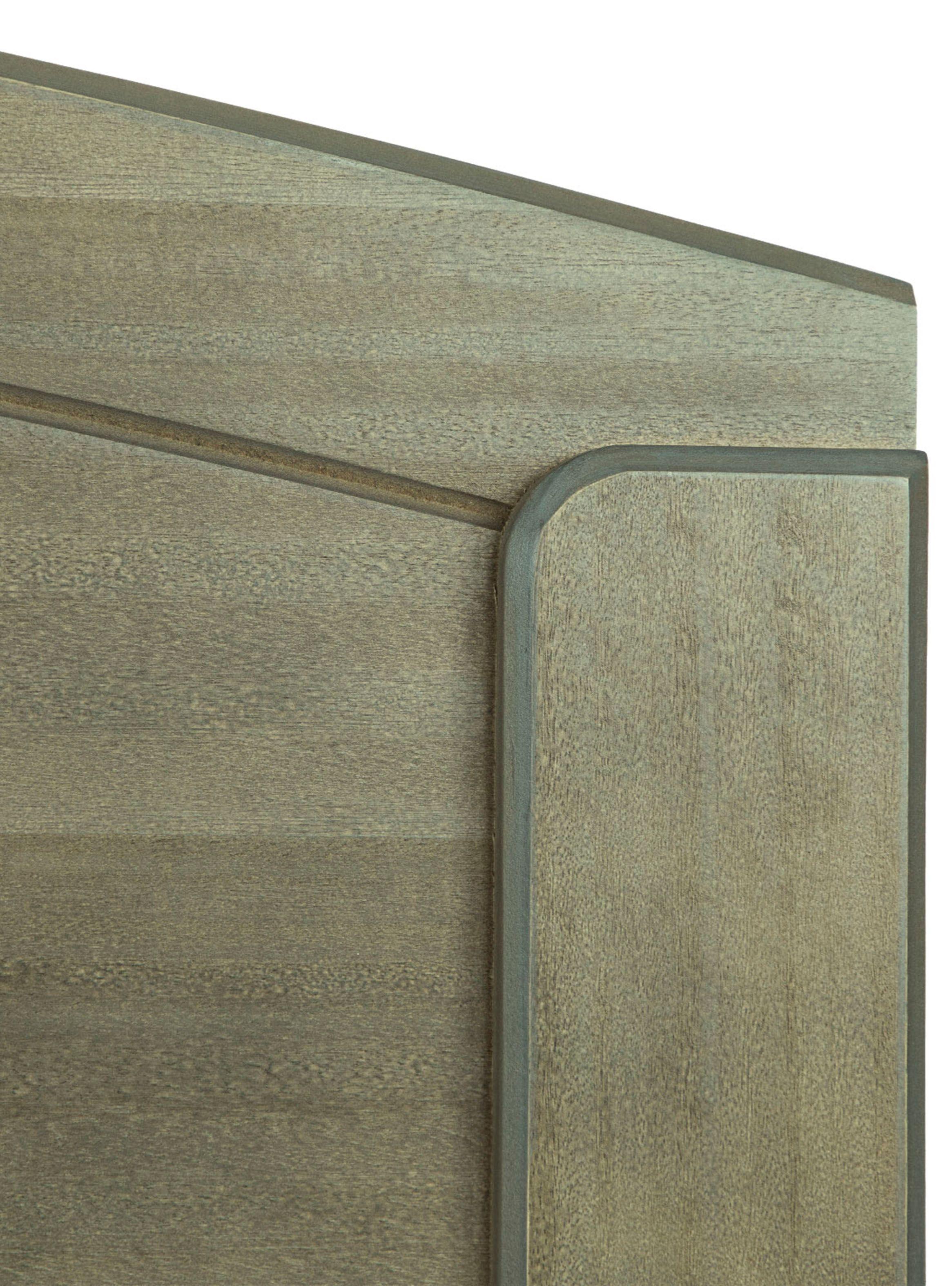 Cama Europea Súper Premium 2 Plazas Base Dividida + Respaldo Gales Olivo-4