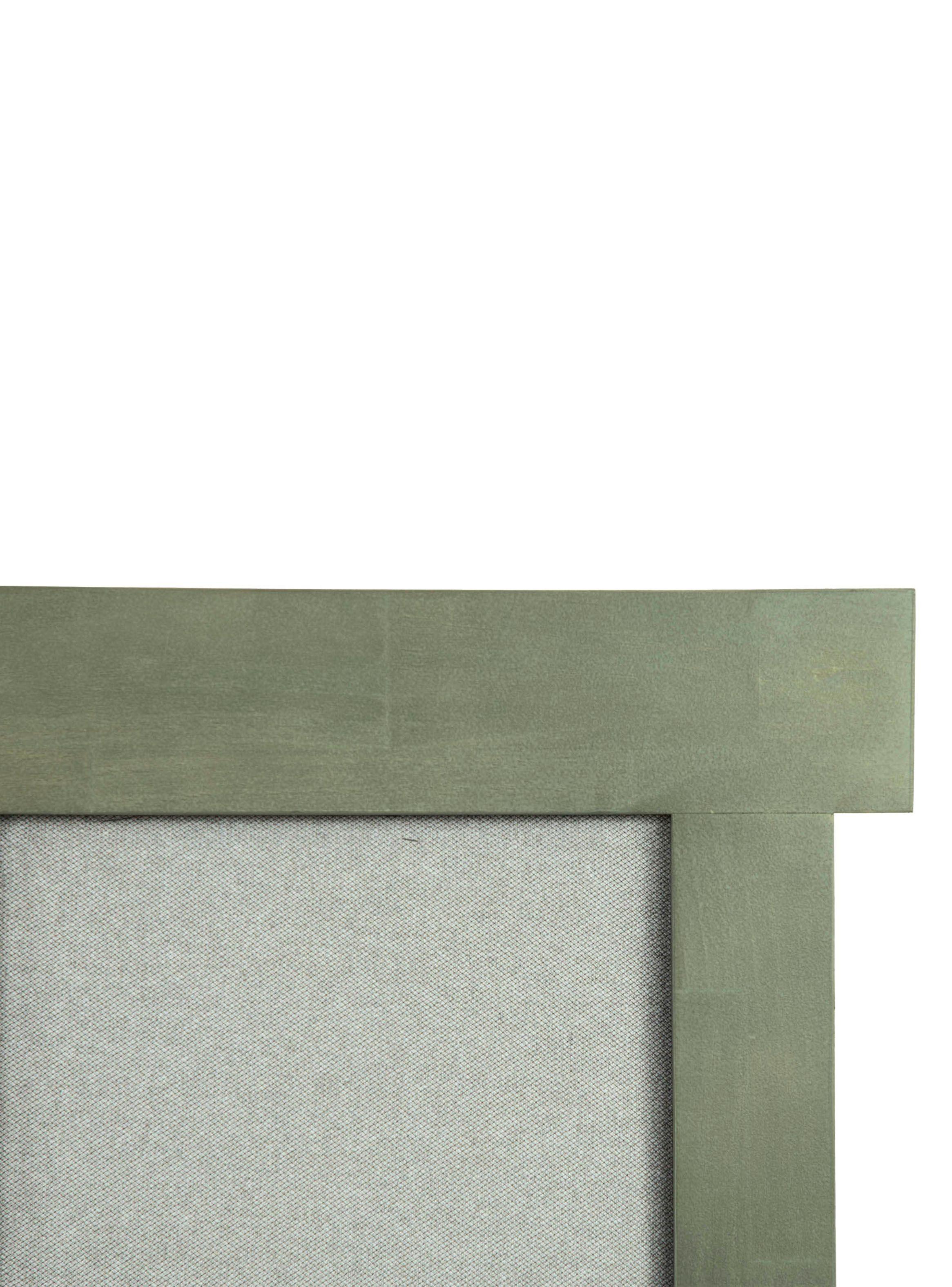 Cama Europea Súper Premium 2 Plazas Base Dividida + Respaldo Dublín Olivo-3