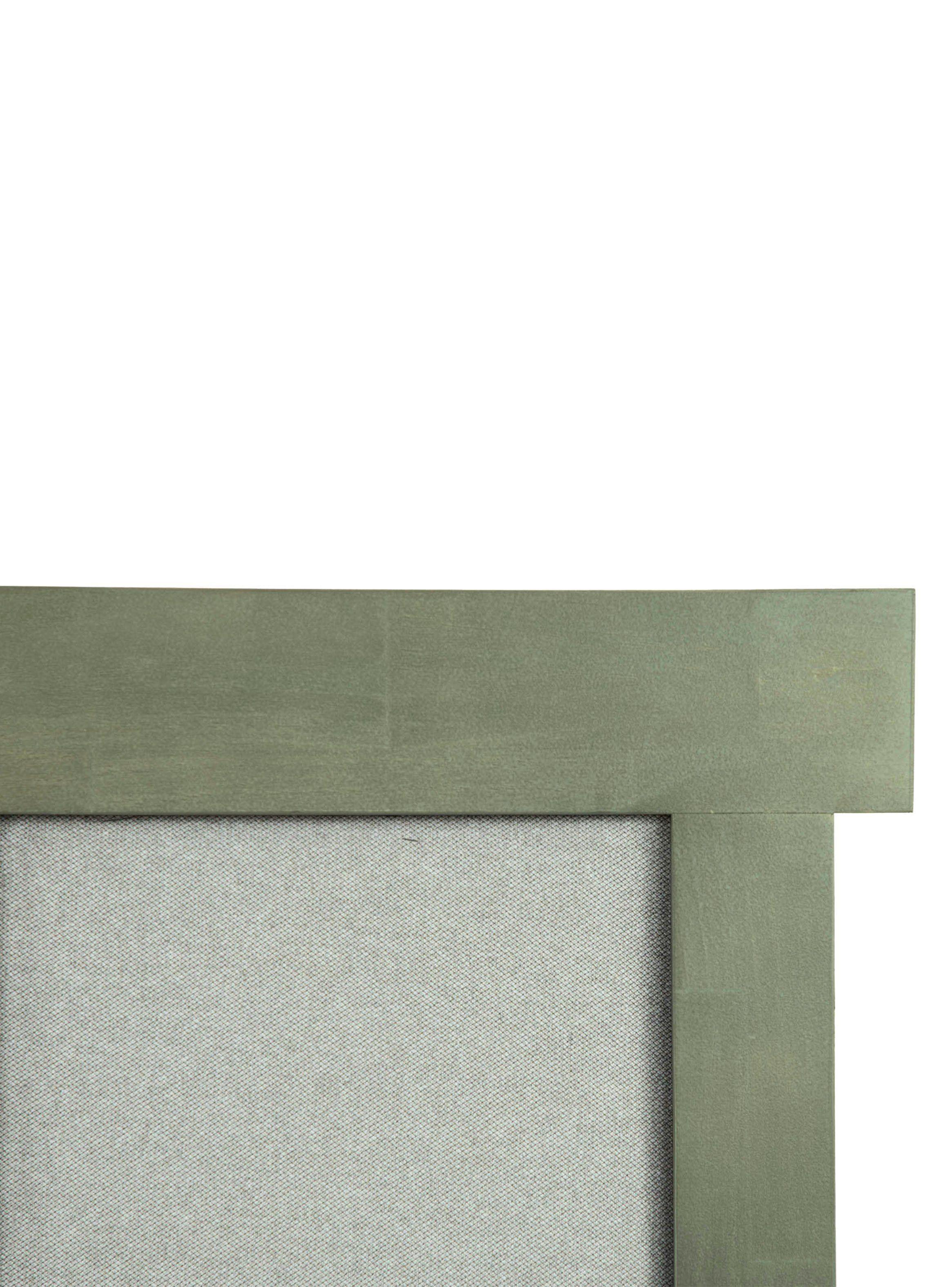 Cama Europea Súper Premium King + Respaldo Dublín Olivo-3