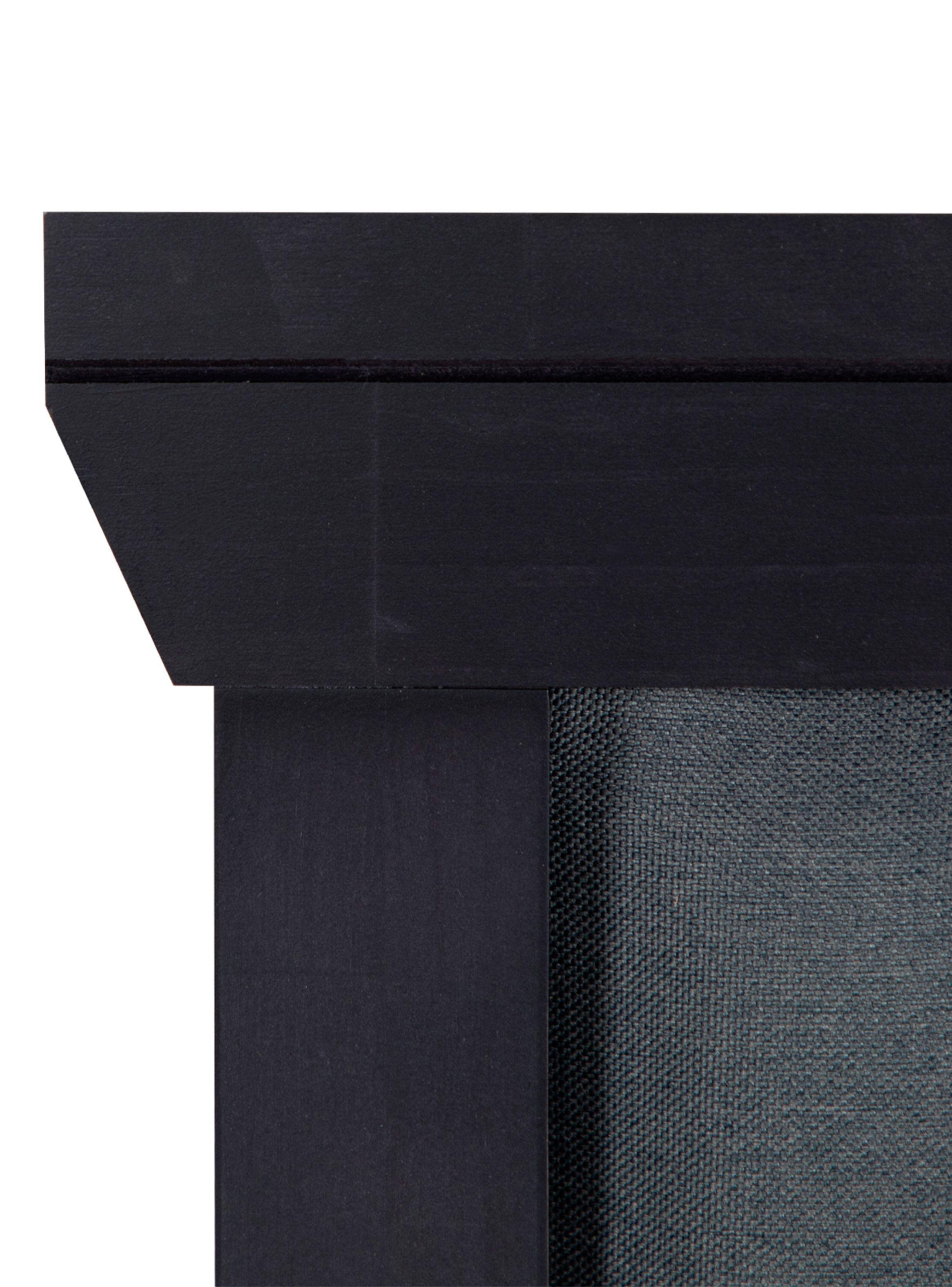 Cama Europea Premium 1.5 Plazas + Respaldo Torino Negro-3