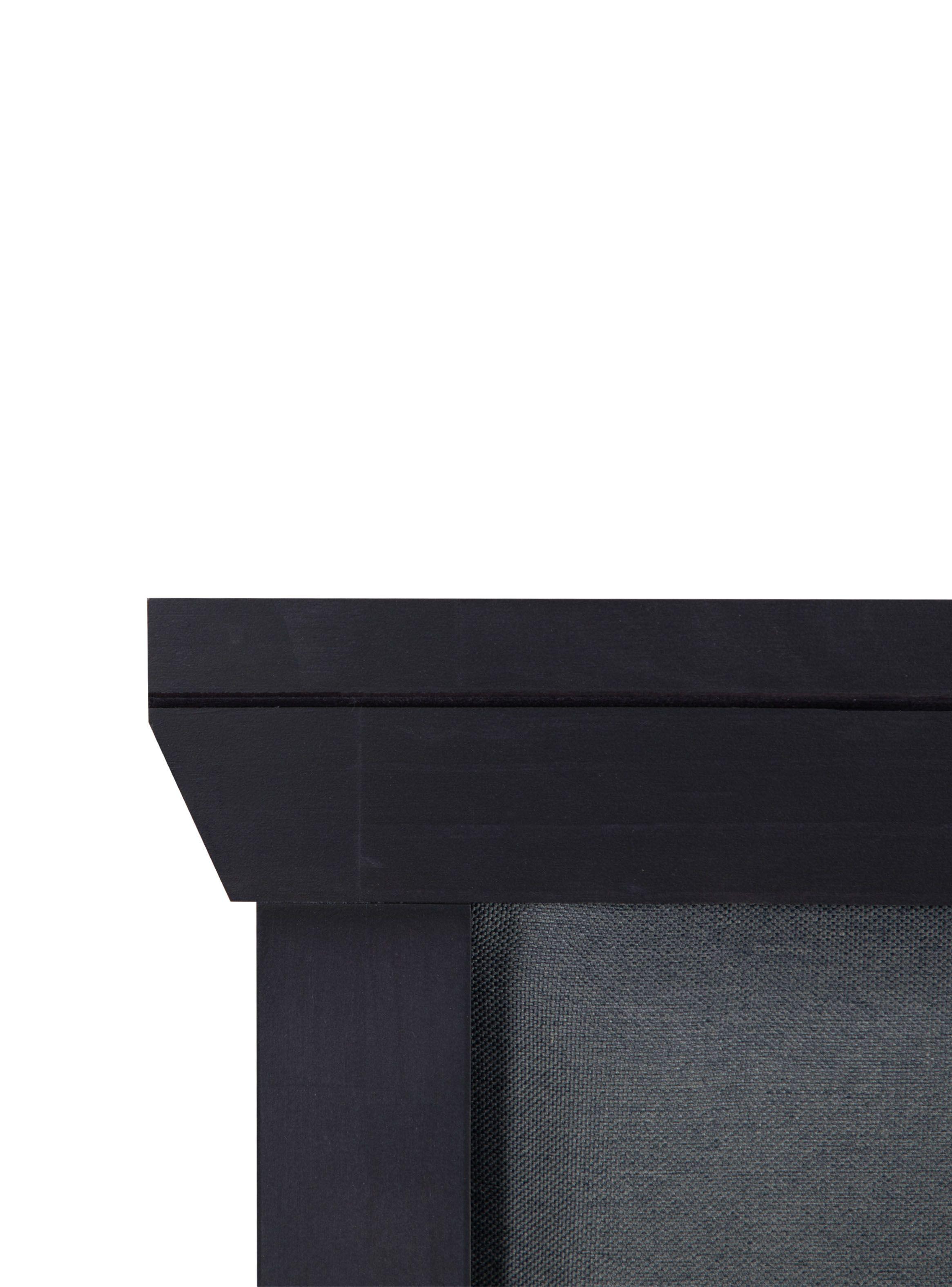 Cama Europea Smart 1.5 Plazas + Respaldo Torino Negro-6