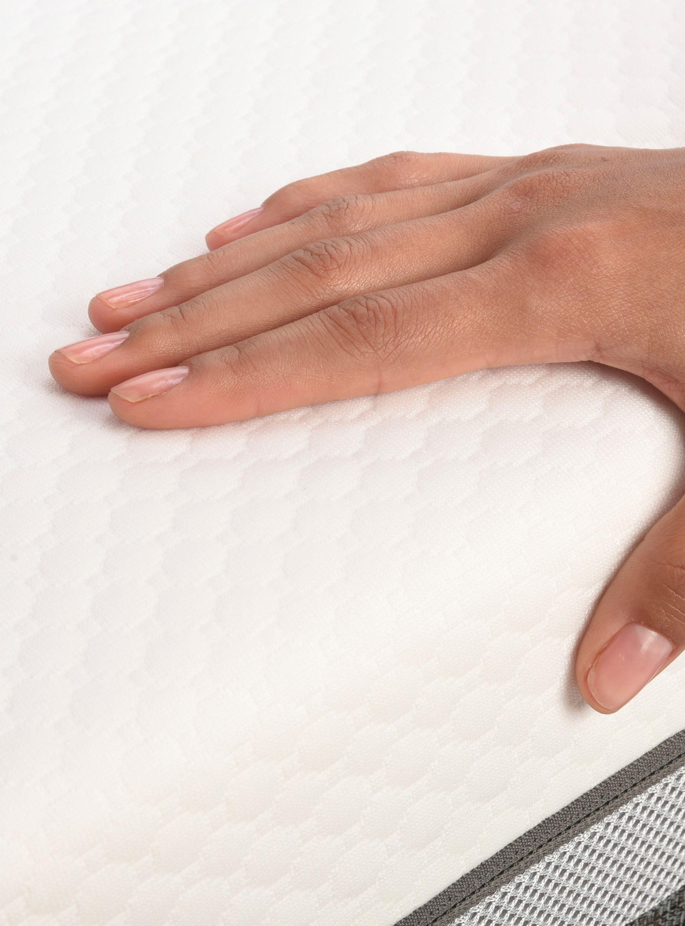 Cama Europea Ortopedic Advance 2 Plazas + Respaldo Torino Mostaza-6