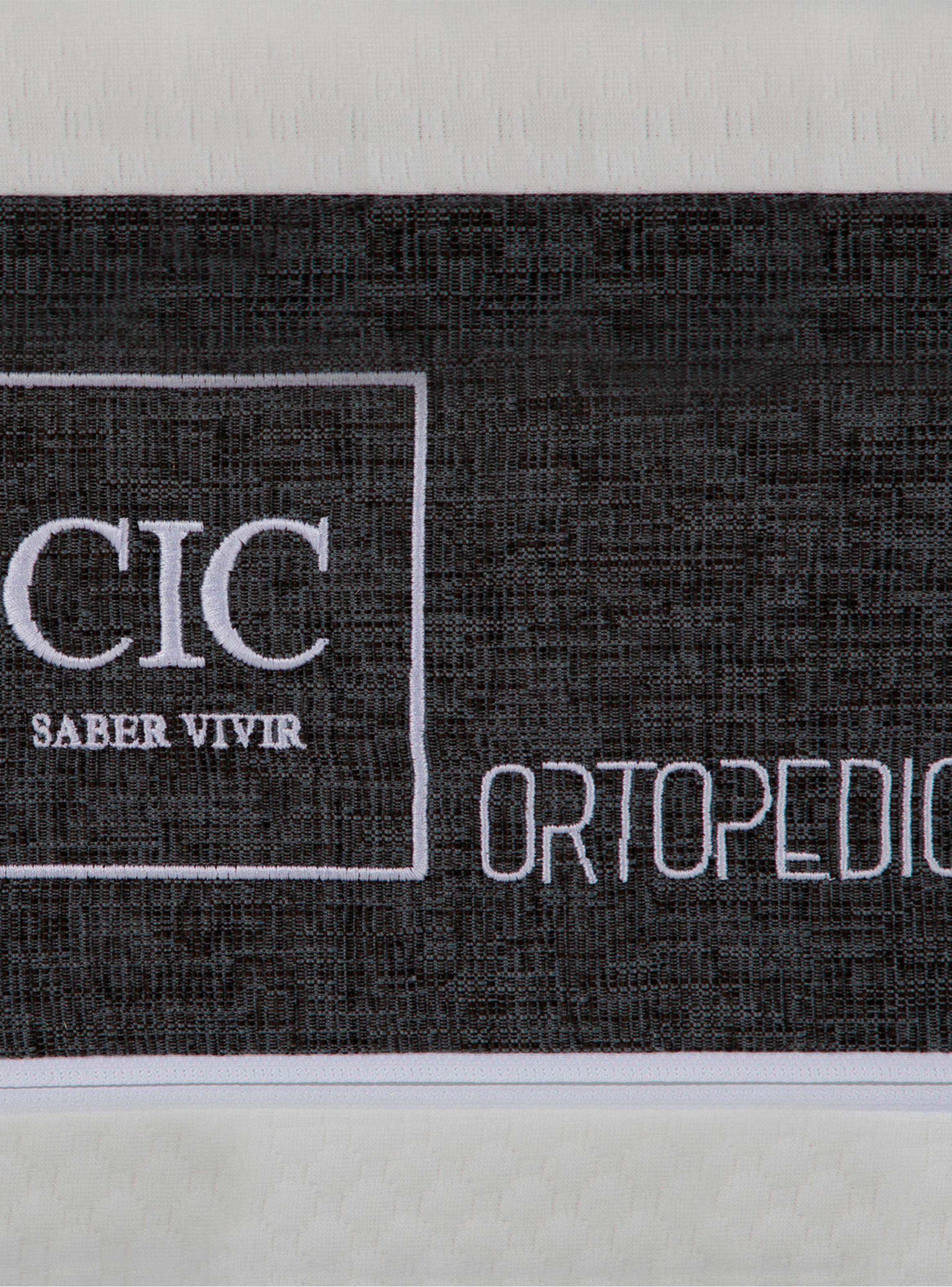 Cama Europea Ortopedic 1.5 Plazas + Respaldo Torino Olivo-6
