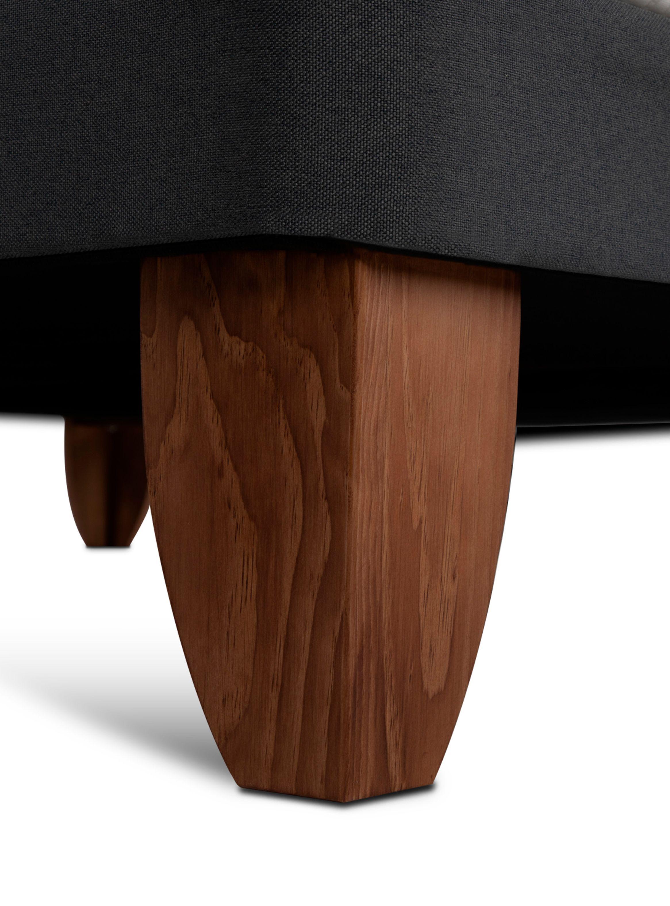 Cama Europea Balance King + Respaldo Torino Olivo-7