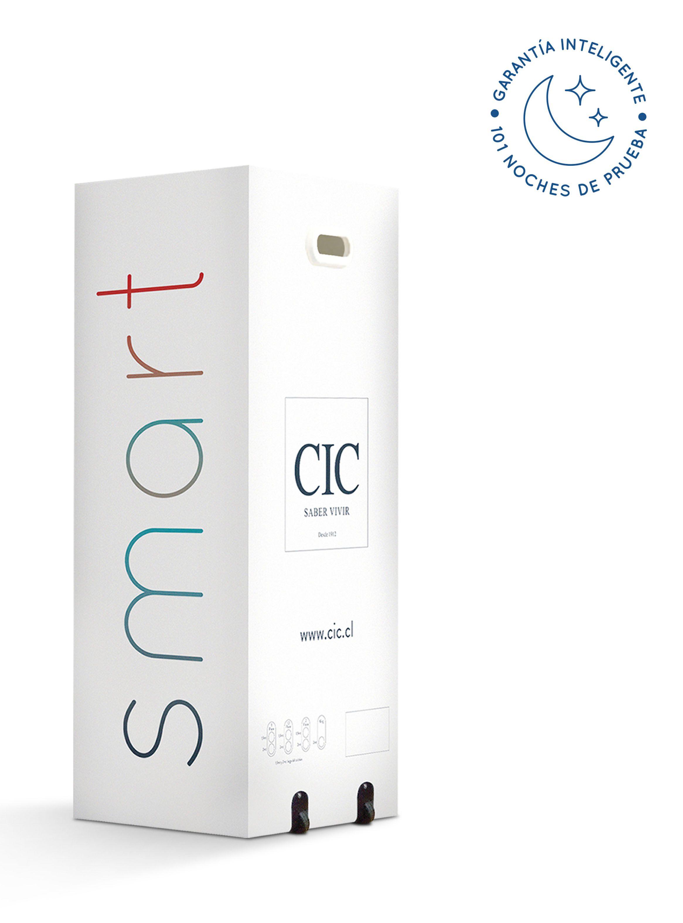 Cama Europea Smart 1.5 Plazas + Respaldo Torino Olivo-6