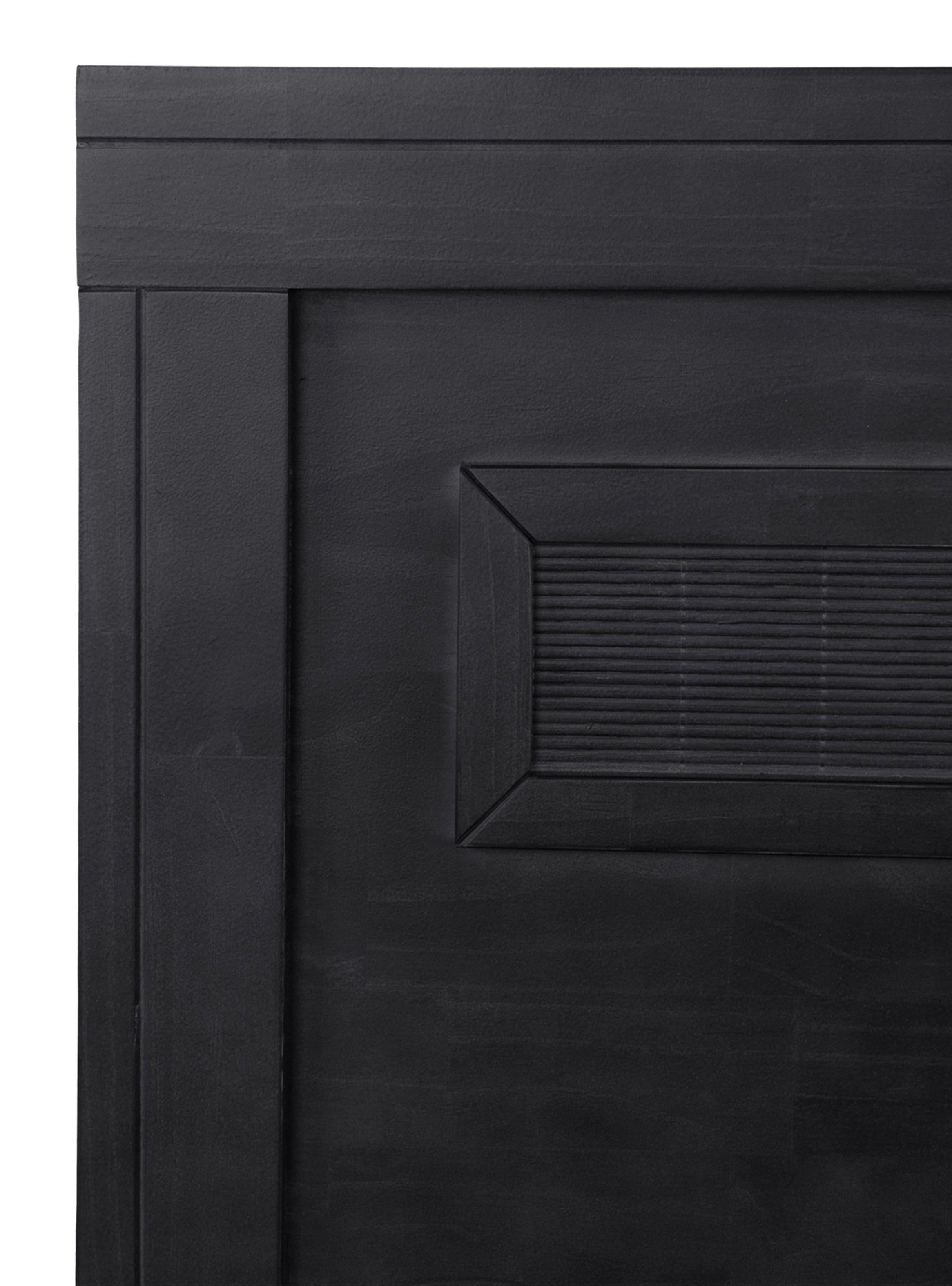 Cama Europea Rilassati 2 Plazas Base Dividida + Respaldo Milán Negro-3