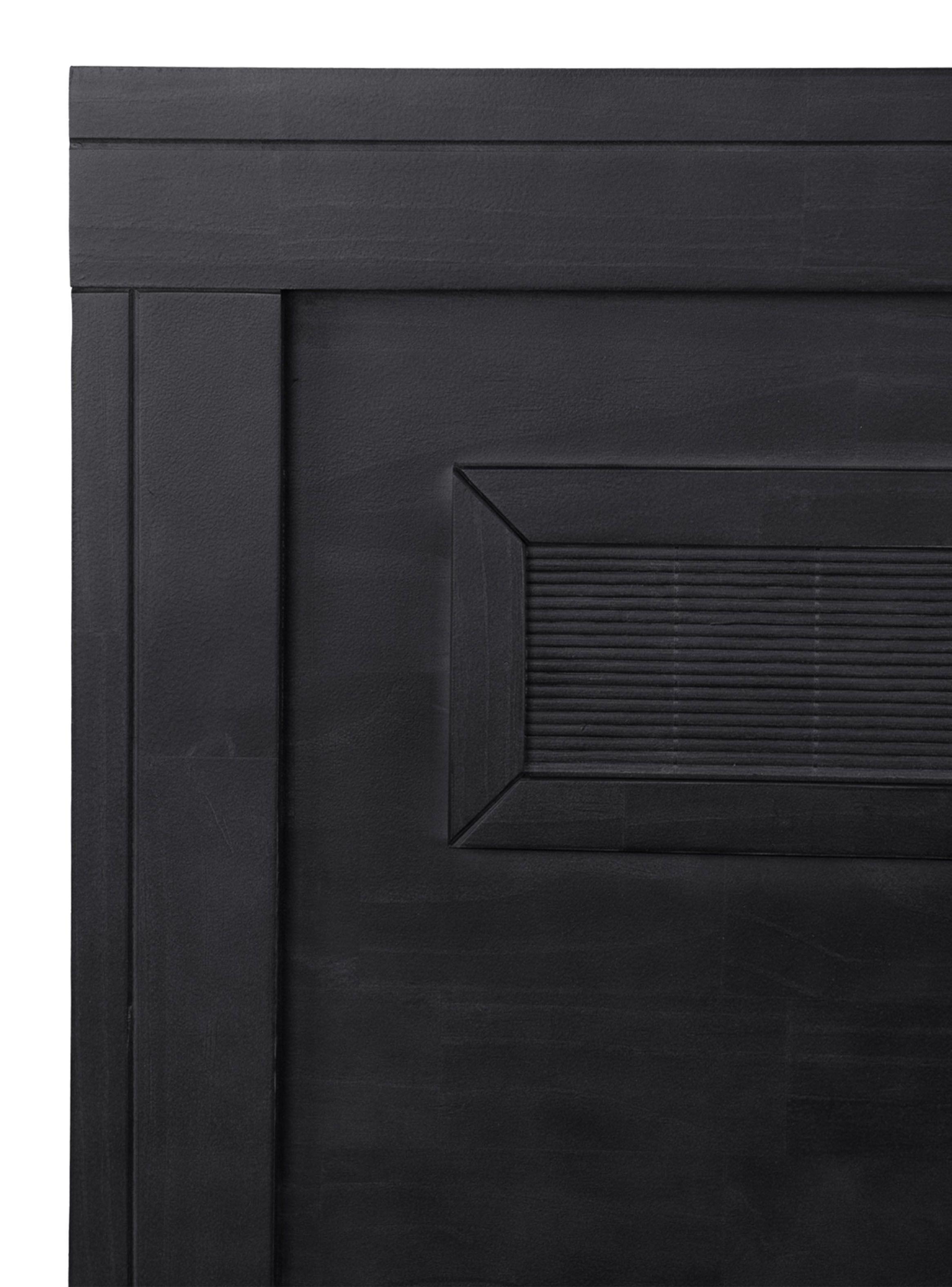 Cama Europea Rilassati King + Respaldo Milán Negro-3