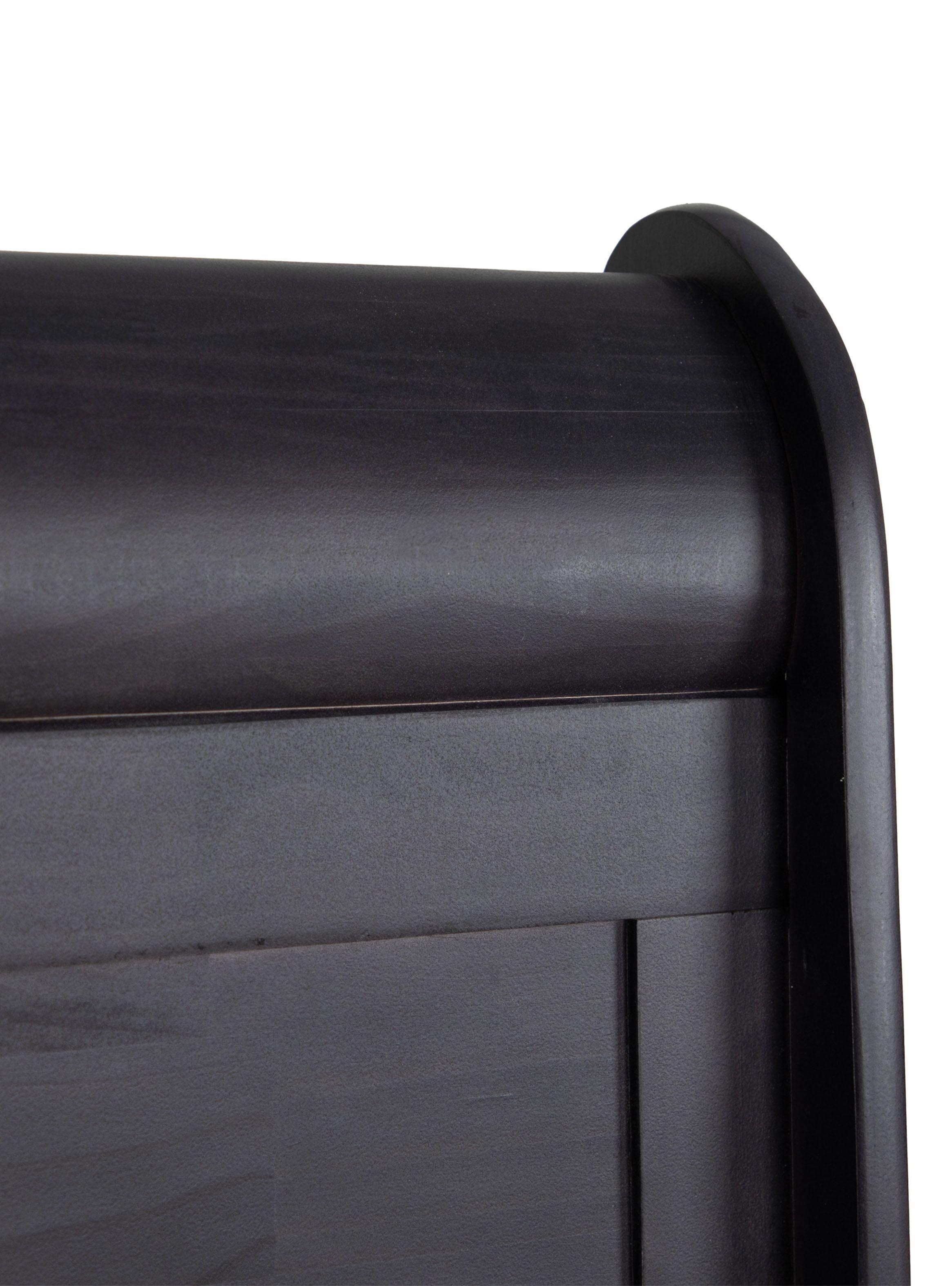 Cama Europea Grand Premium 2 Plazas Base Dividida + Respaldo Miro Negro-3