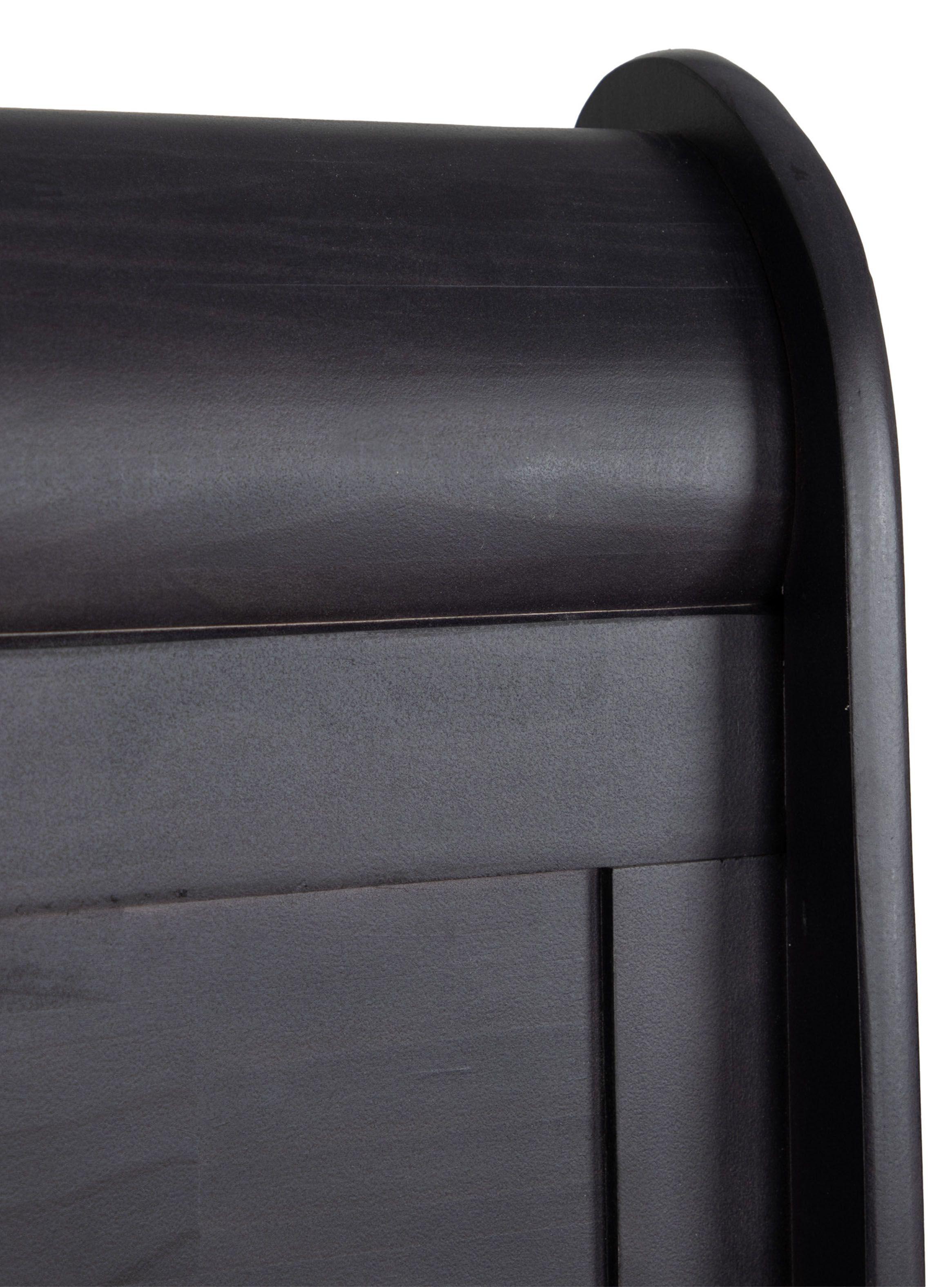 Cama Europea Lux King + Respaldo Miro Negro-3