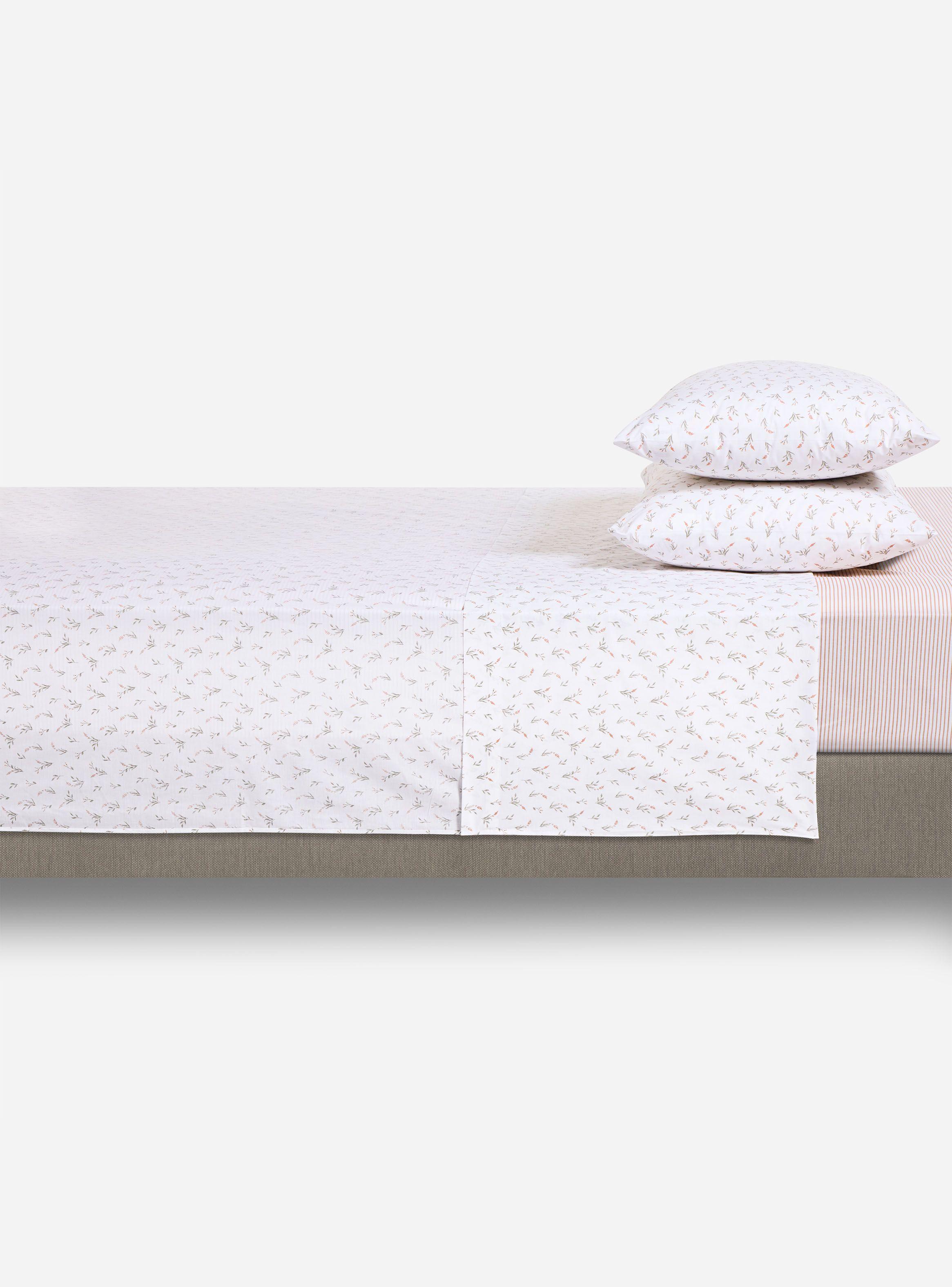 Juego de Sábanas Miniprint Fresia Súper King-2