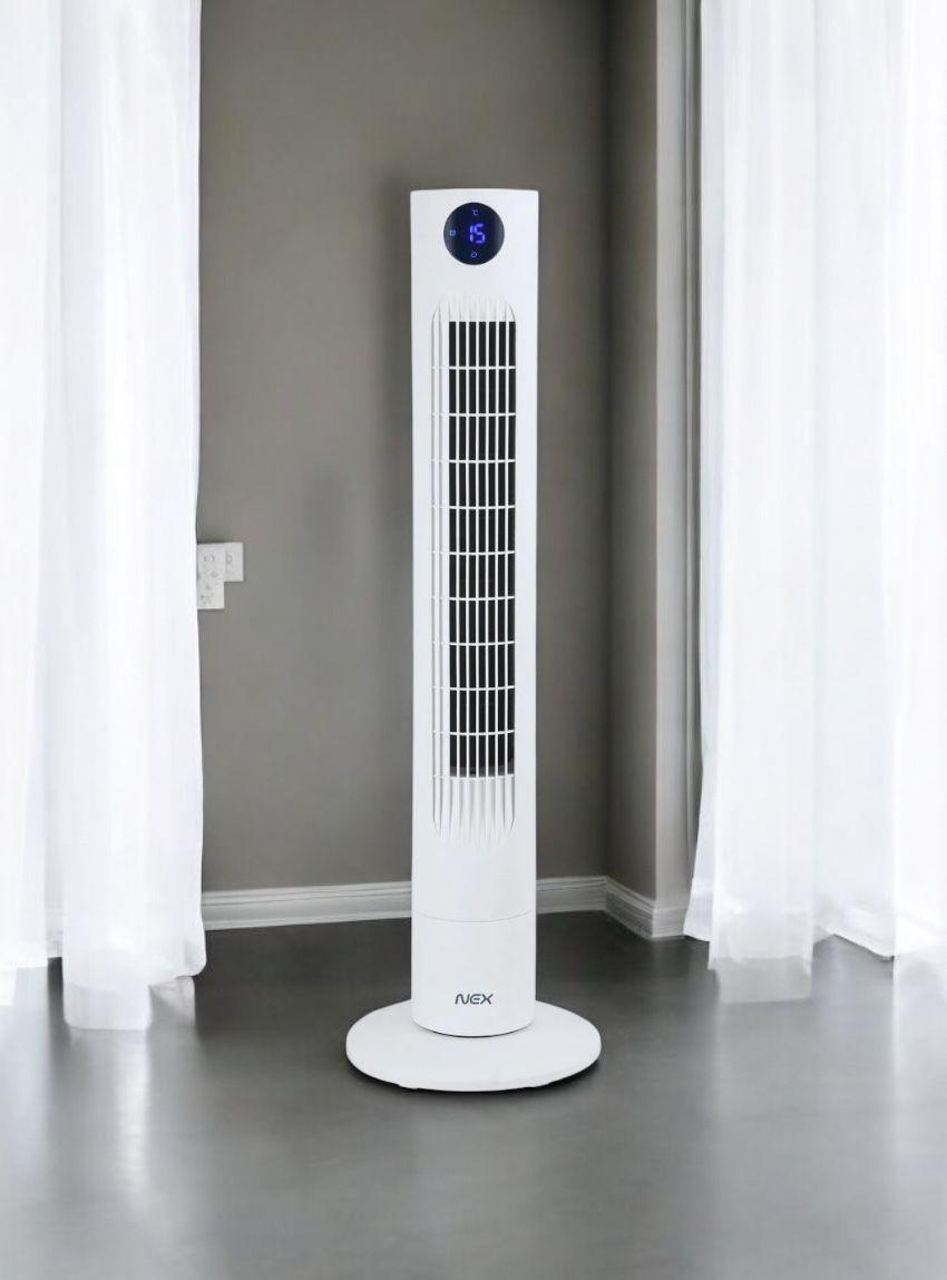 Ventilador Torre 35" 50W TWF1488 Blanco-0
