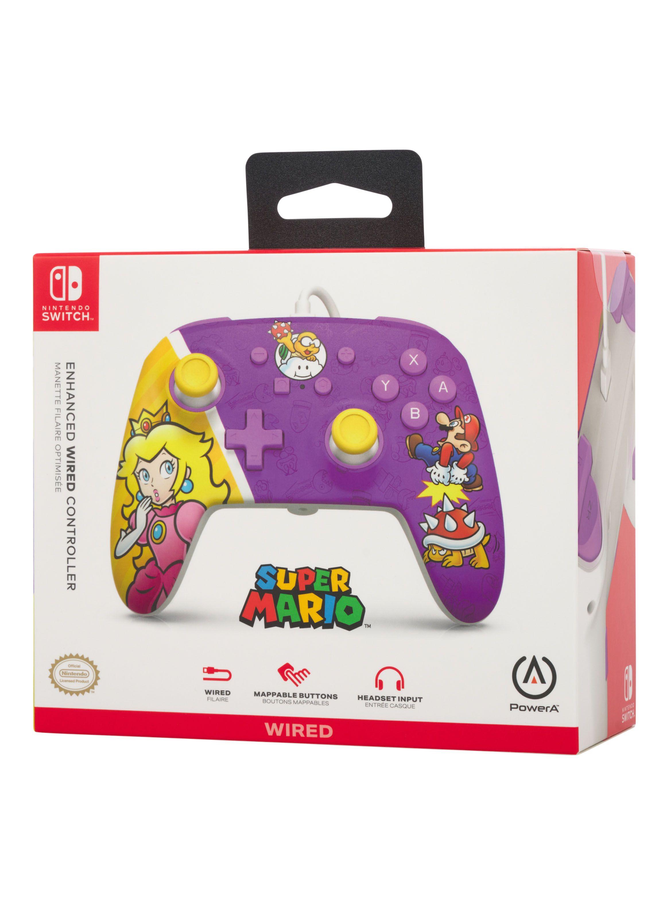 Control Gamer Alámbrico Power-A Princess Peach-4