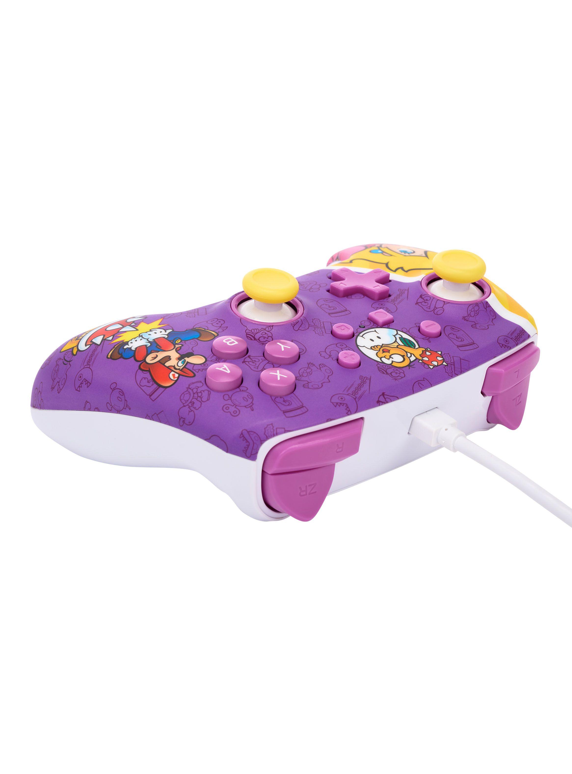 Control Gamer Alámbrico Power-A Princess Peach-3