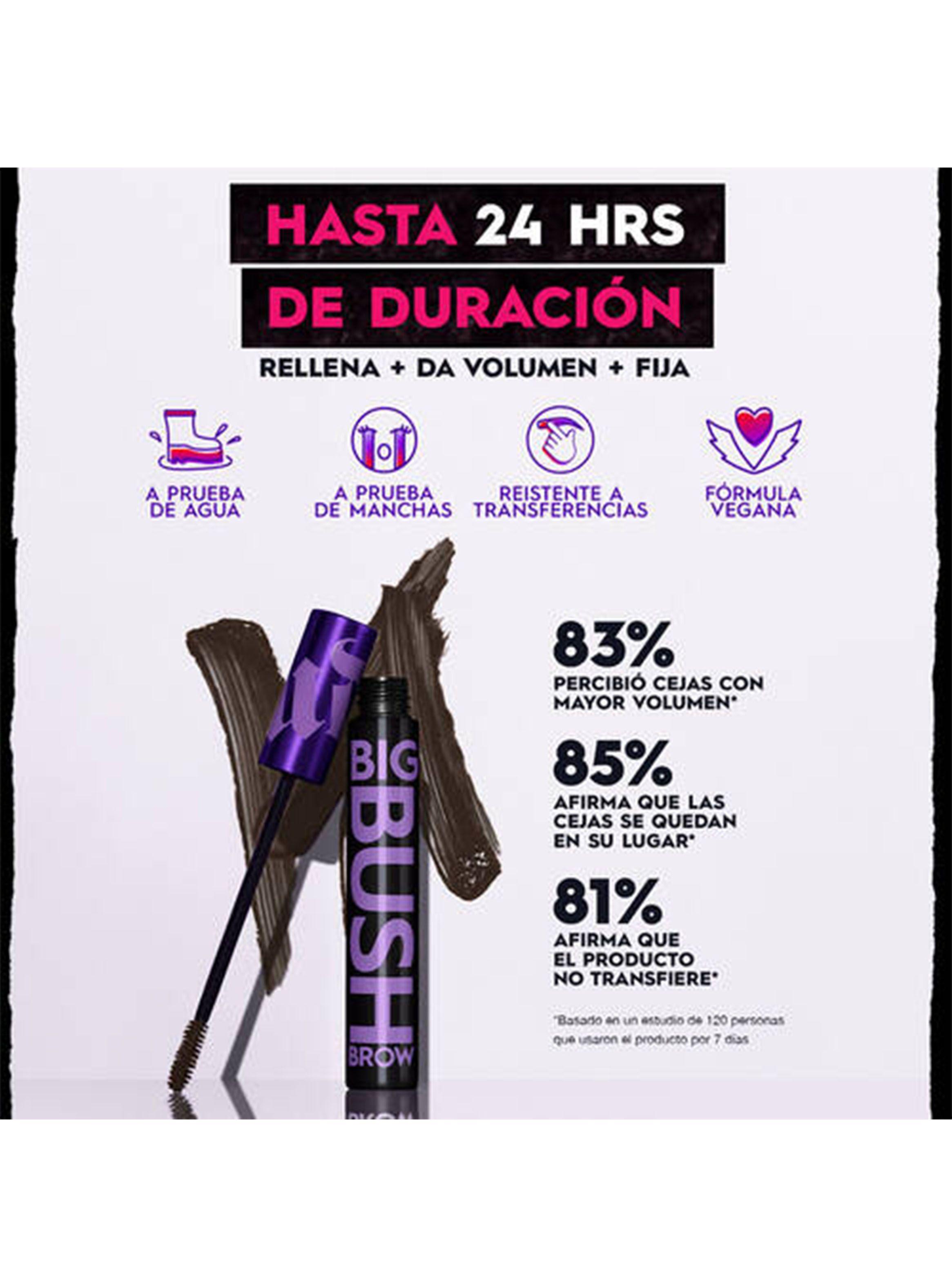 Big Bush Brow Gel Voluminizador Color Cejas Cafe Kitty 5.5 ml-2