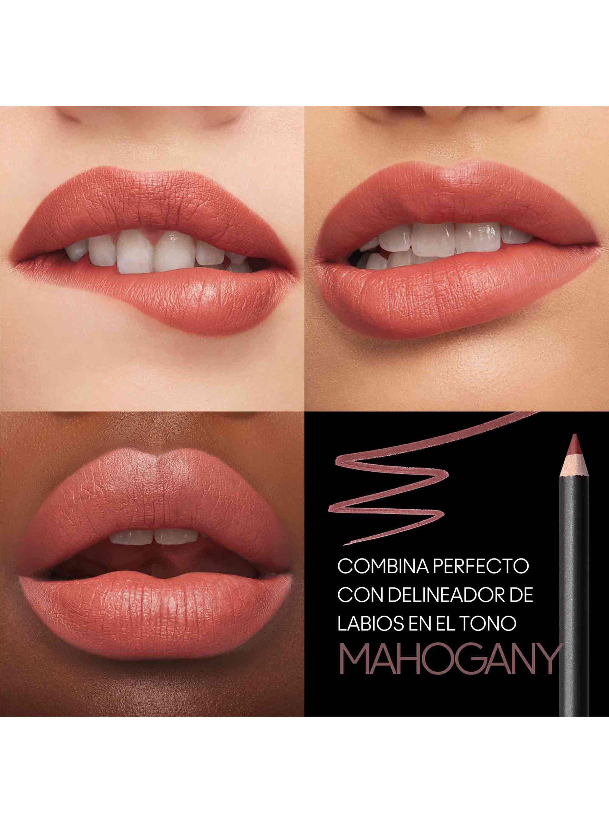 Labial M·A·Cximal Silky Matte Lipstick Tono Café Mocha 3.5g-4