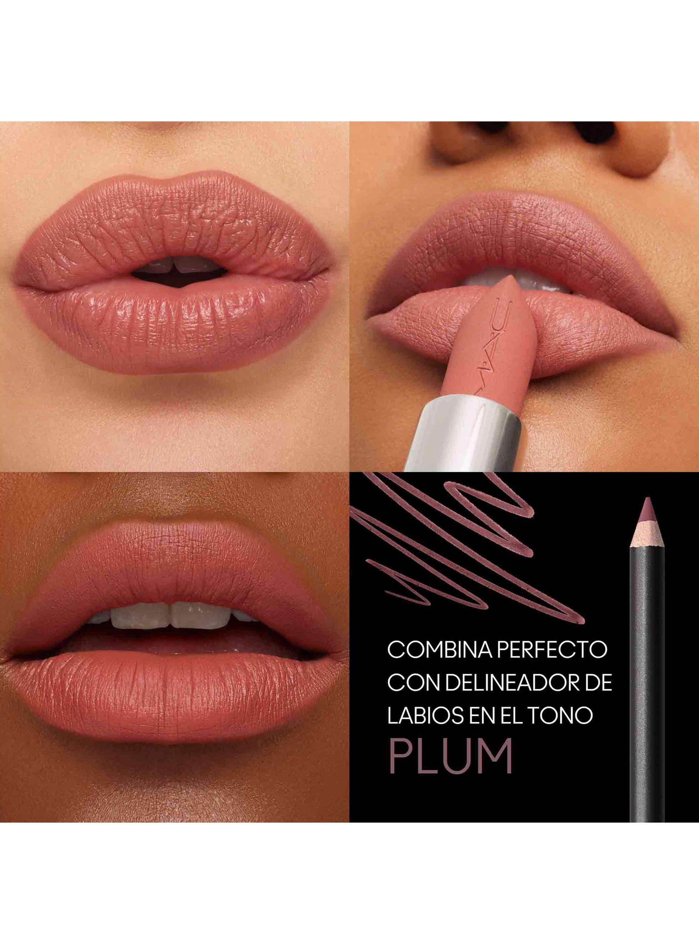 Labial M·A·Cximal Silky Matte Lipstick Tono Velvet Teddy 3.5g-4
