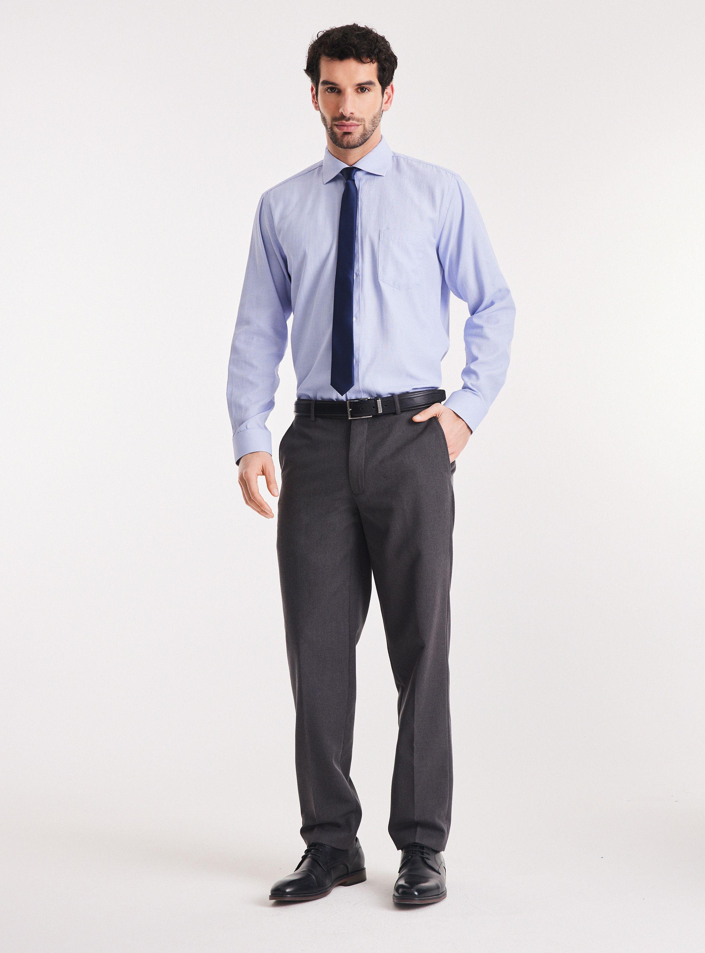 Camisa Formal Texturada Colors de Johnson Classic - Vista 5