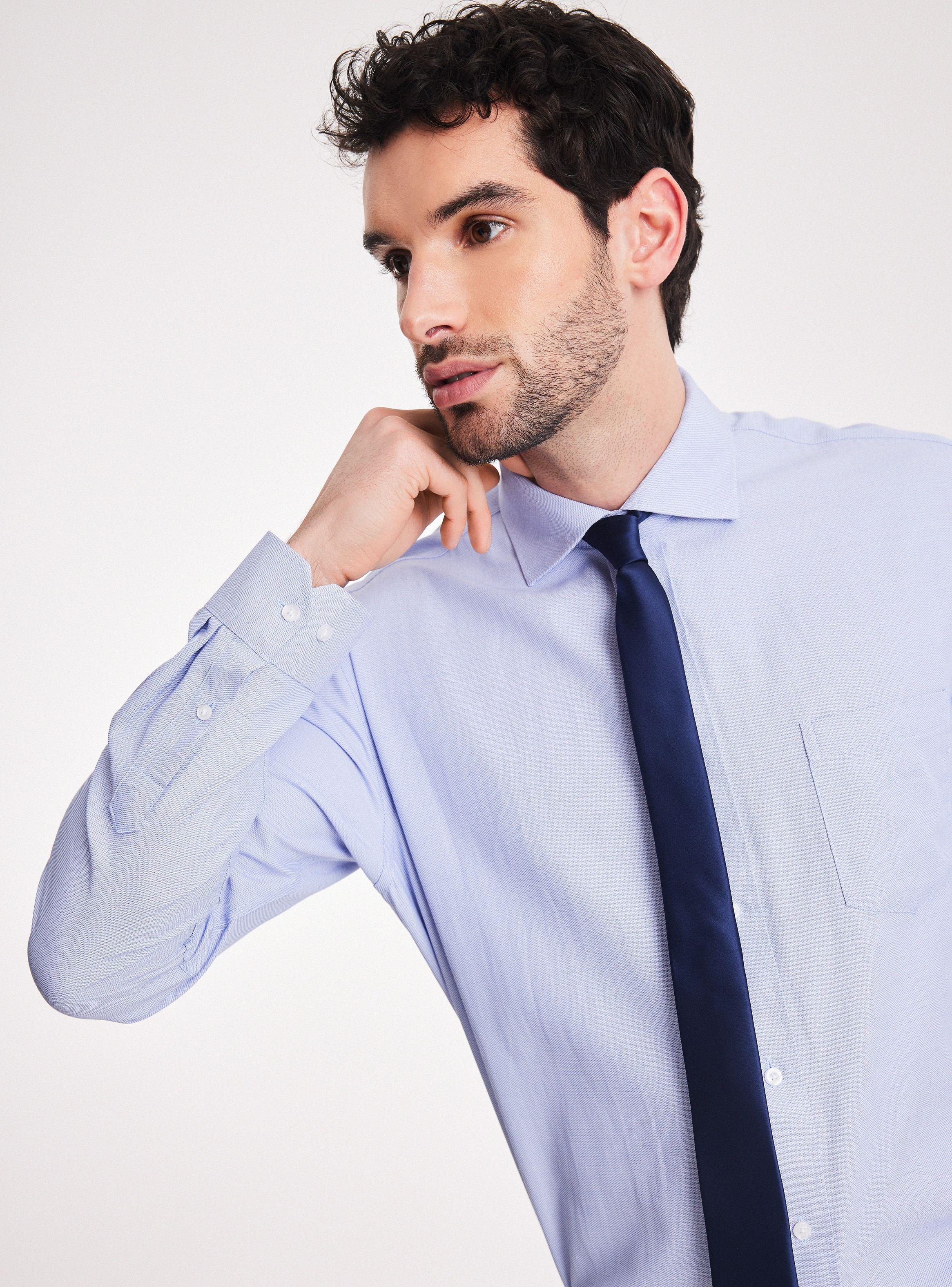 Camisa Formal Texturada Colors de Johnson Classic - Vista 3