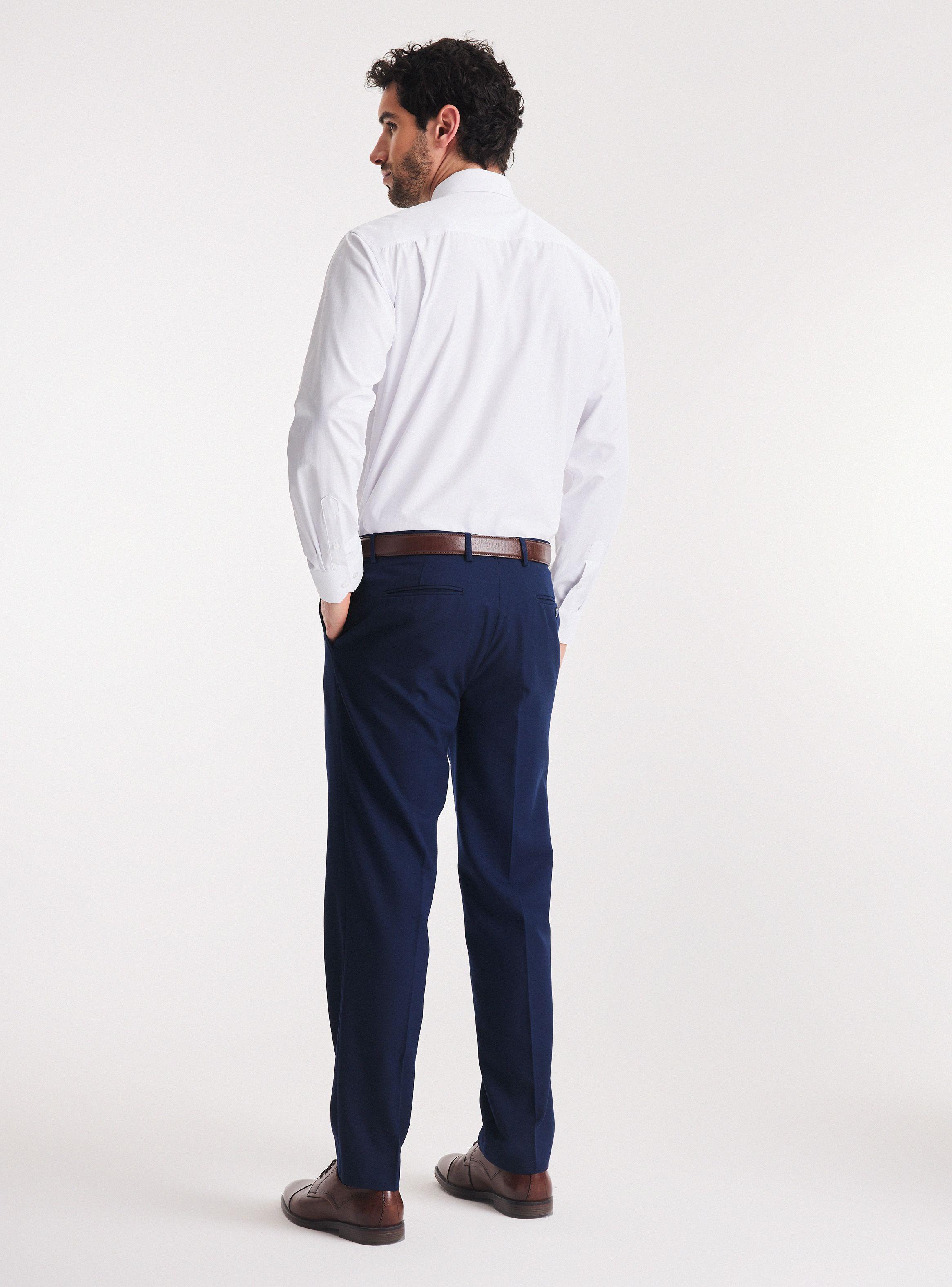 Camisa Vestir Blanca Semi Slim de Johnson Classic