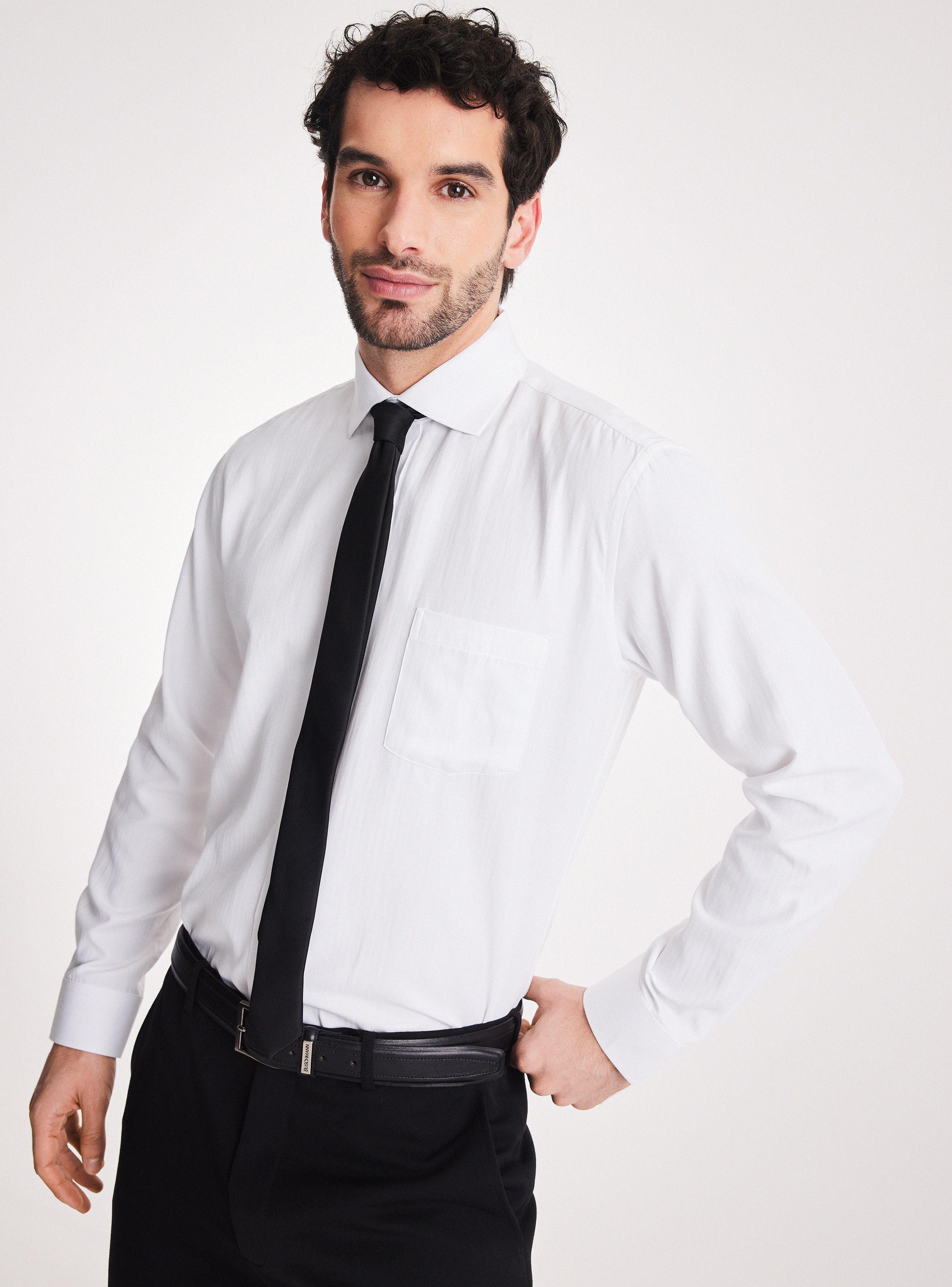 Camisa de Vestir Texturada Colores-0